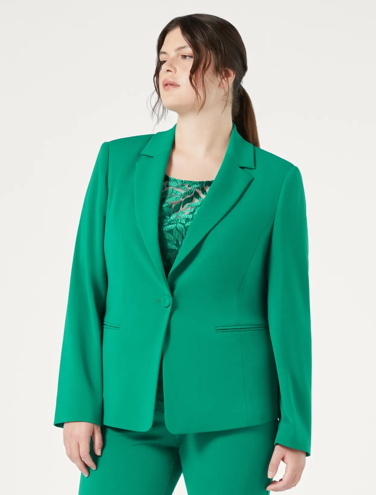 Jackets | Jacket & Blazers | Marina Rinaldi Cady blazer JADE