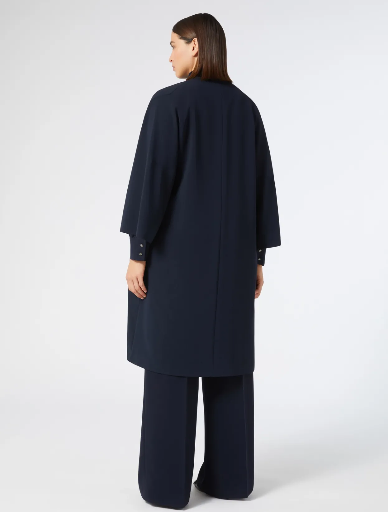 Jackets | Coats | Marina Rinaldi Cady duster coat MIDNIGHTBLUE