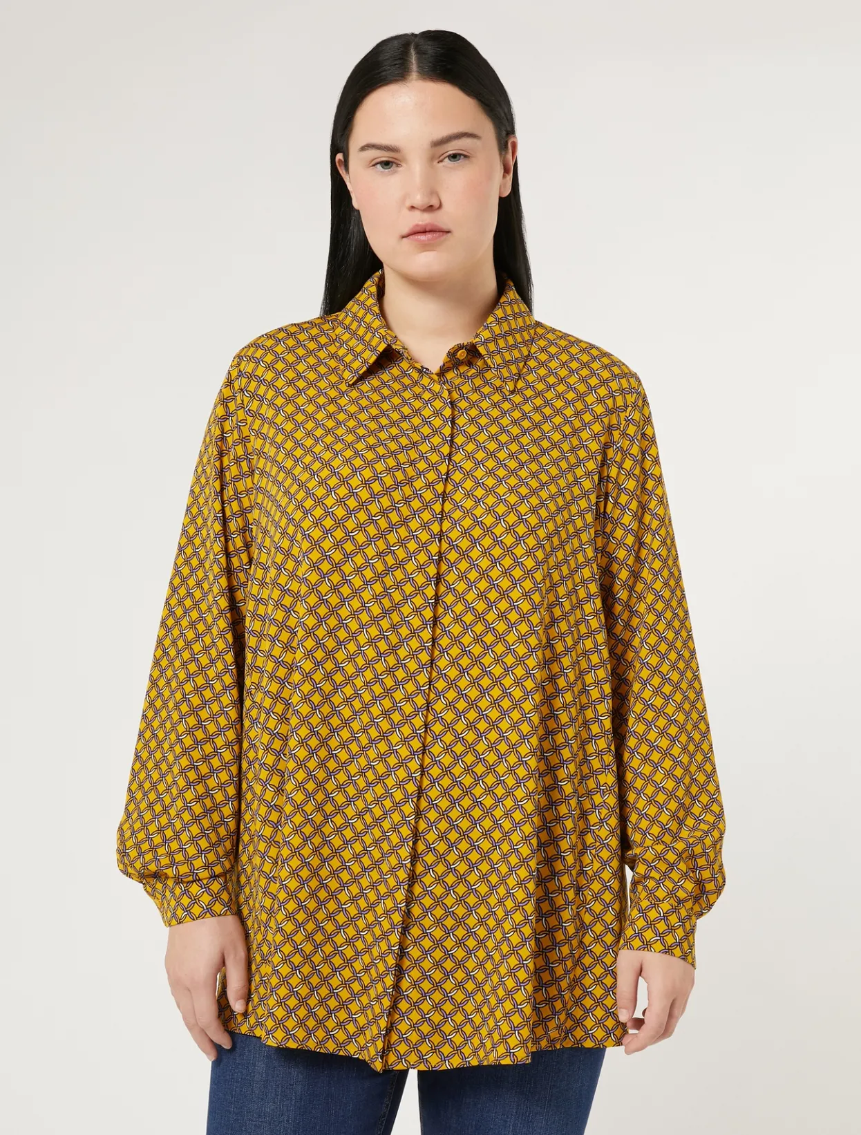 Blouses & Shirts | Blouses & Shirts | Marina Rinaldi Cady shirt YELLOW