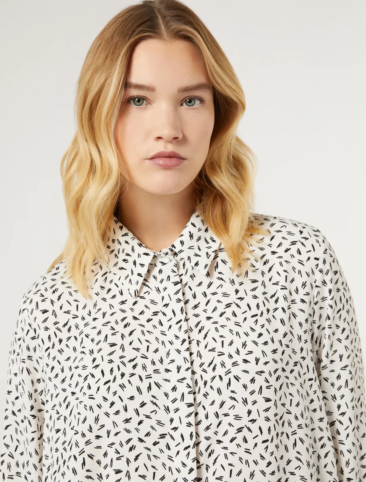 Blouses & Shirts | Blouses & Shirts | Marina Rinaldi Cady shirt WHITE