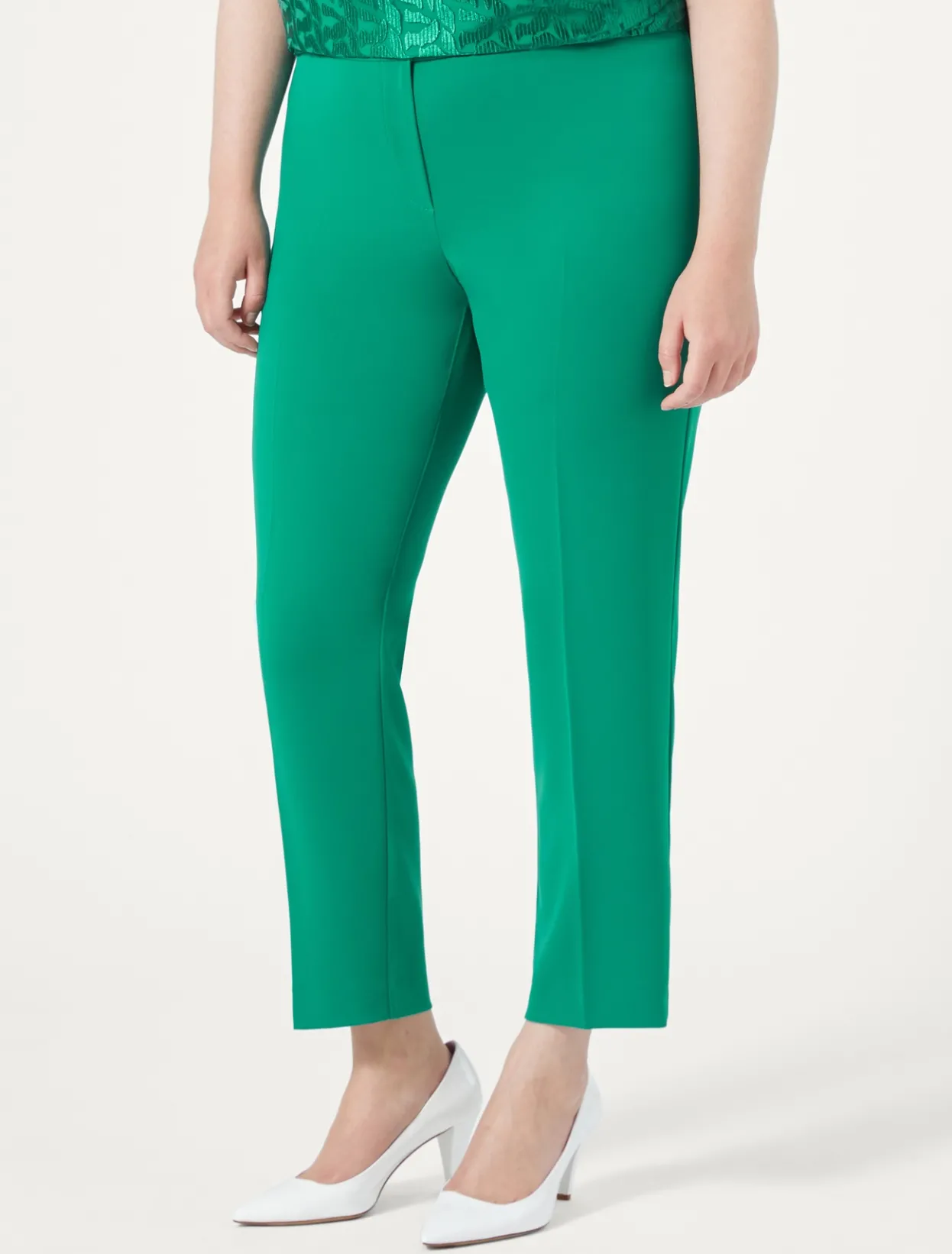 Trousers And Skirts | Trousers & Jeans | Marina Rinaldi Cady trousers JADE