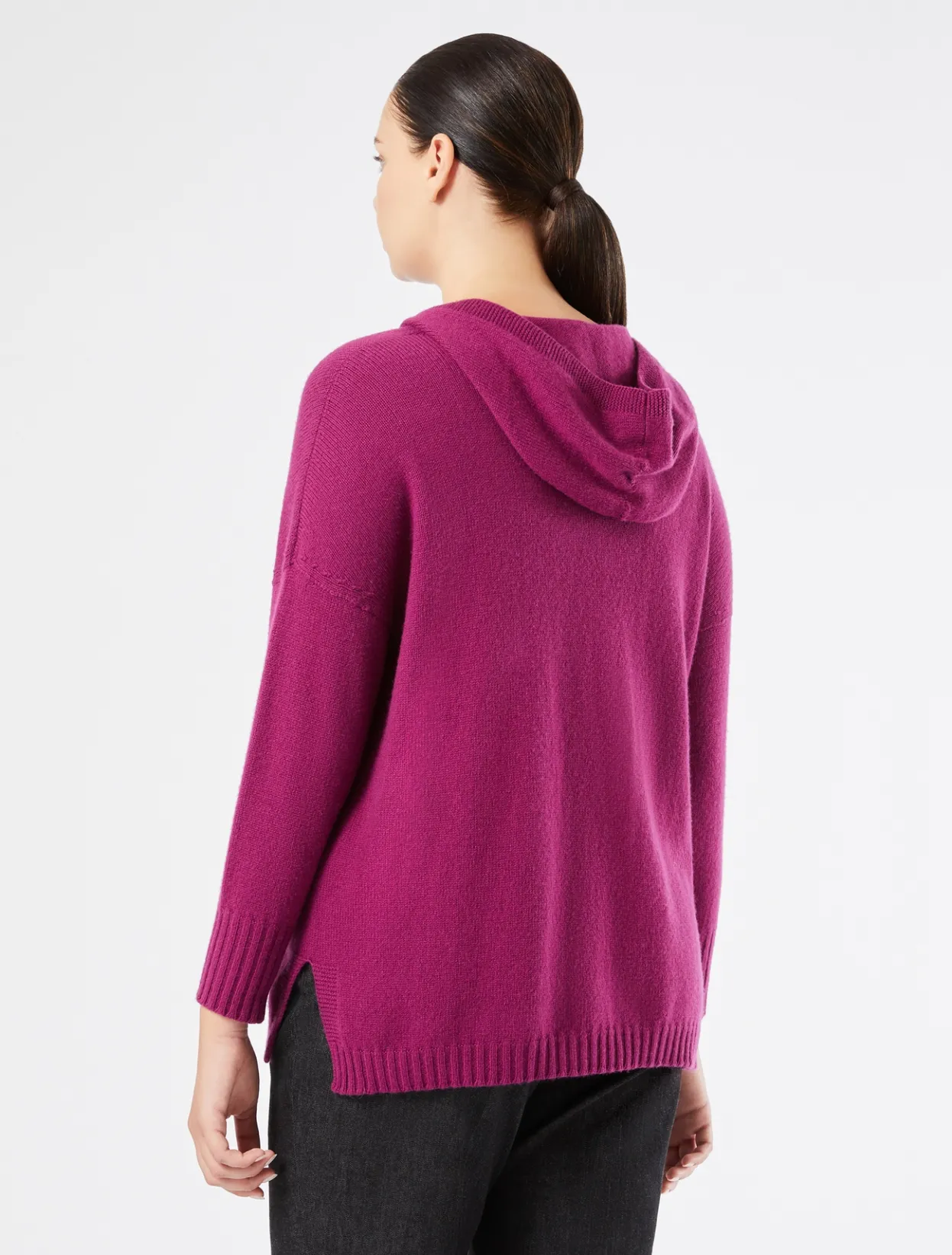 Knitwear | Knitwear | Marina Rinaldi Cashmere blend jumper BORDEAUX