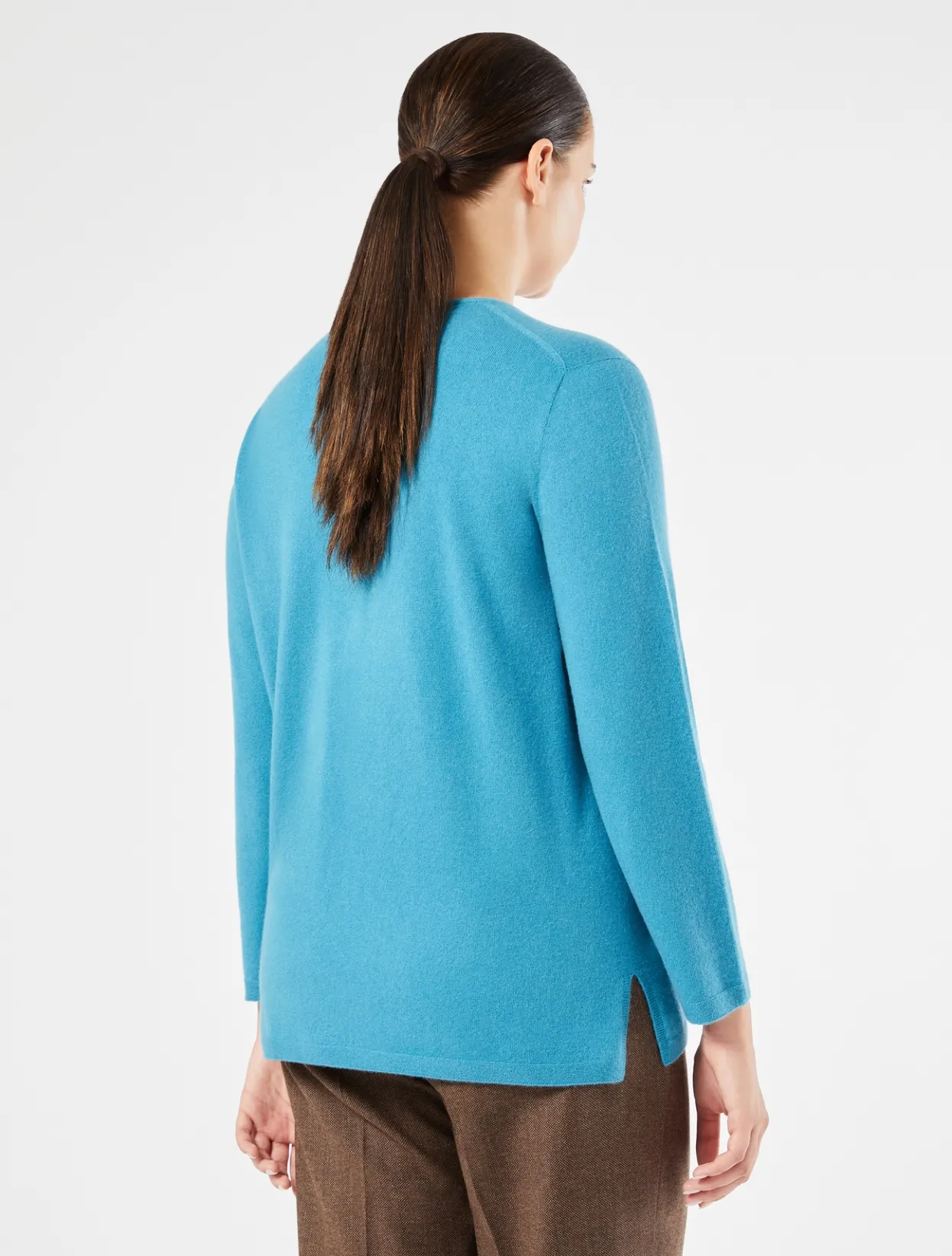 Knitwear | Knitwear | Marina Rinaldi Cashmere jumper TURQUOISE