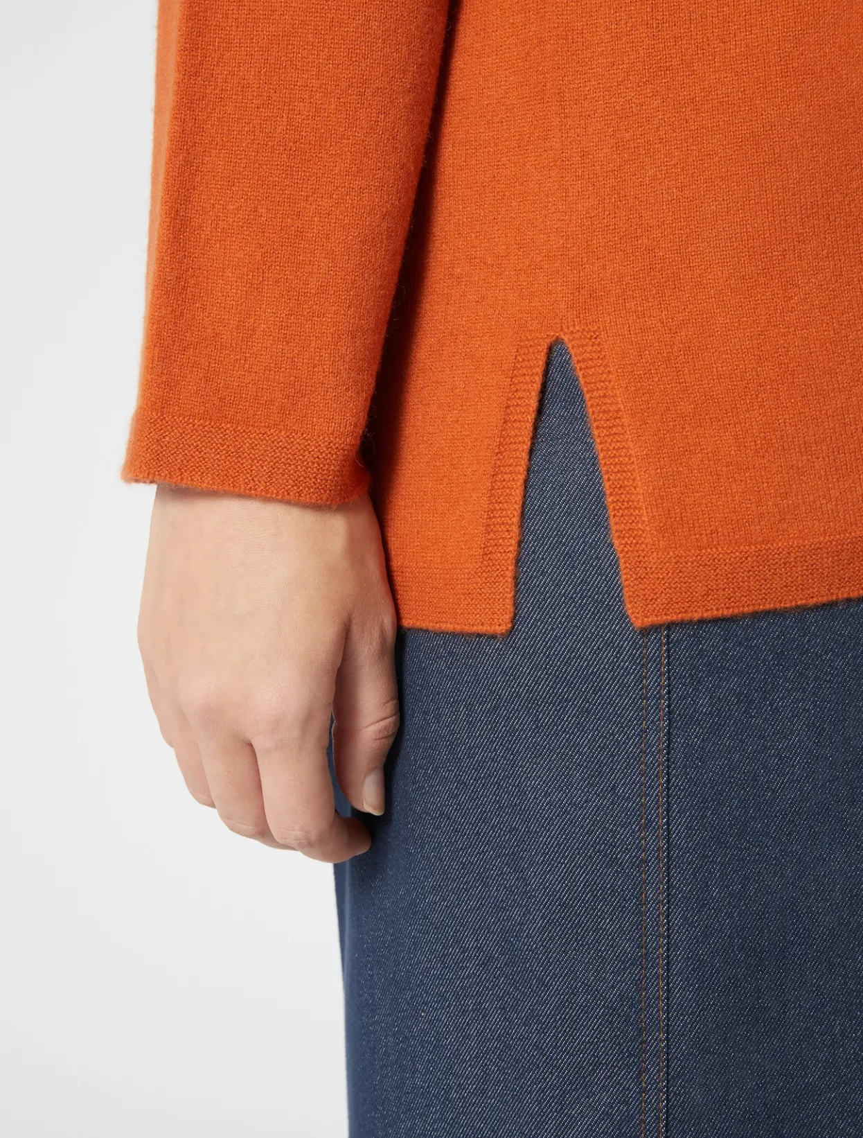 Knitwear | Knitwear | Marina Rinaldi Cashmere jumper REDORANGE