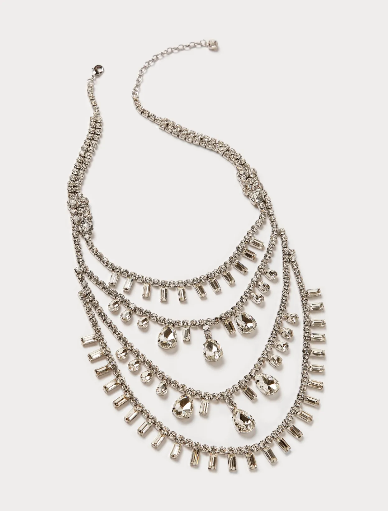 Accessories | Accessories | Marina Rinaldi Chandelier necklace with cabochons CRYSTAL