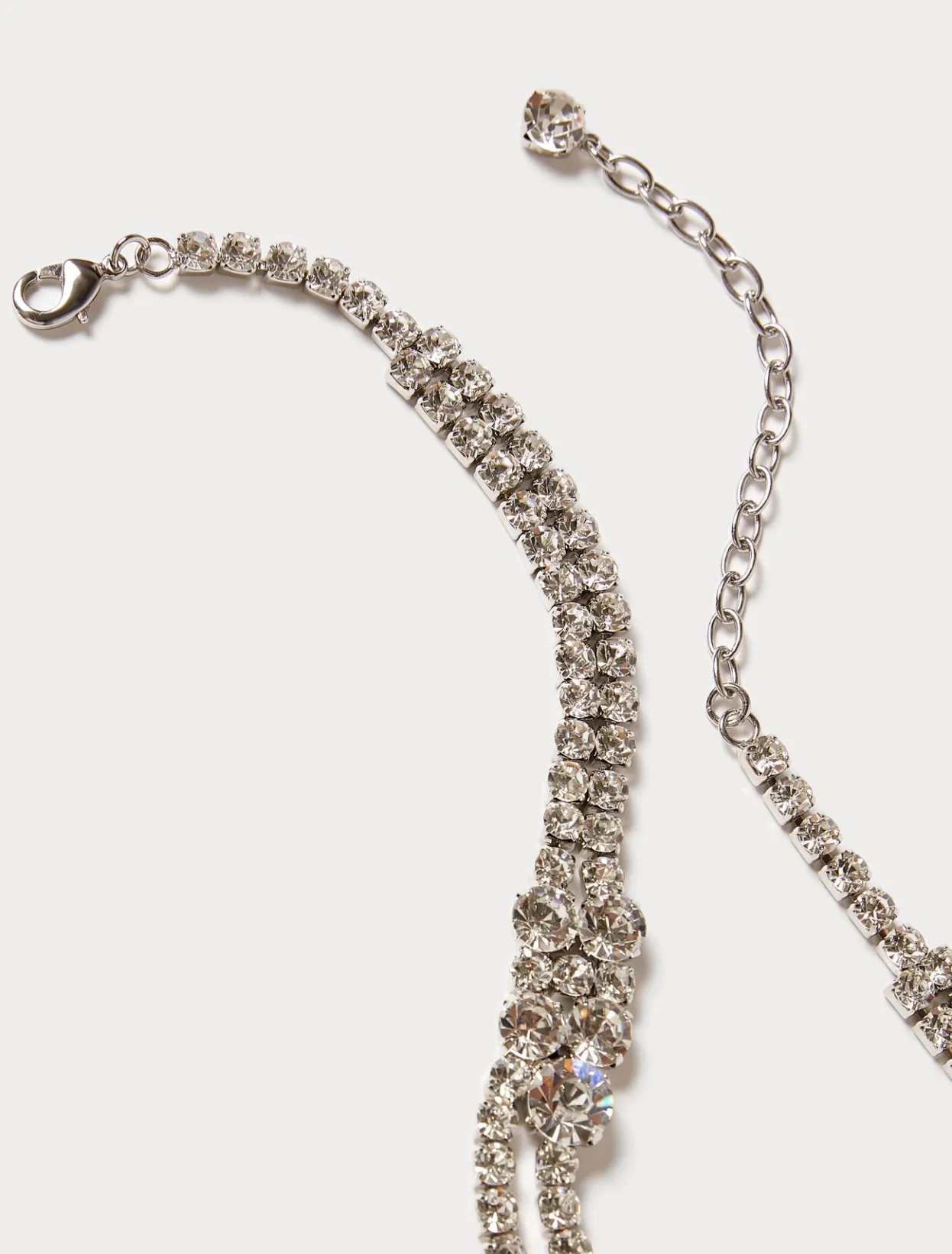 Accessories | Accessories | Marina Rinaldi Chandelier necklace with cabochons CRYSTAL