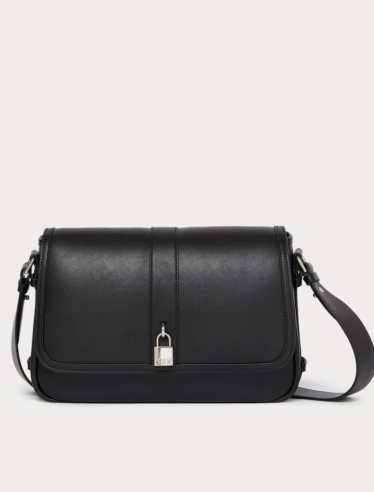 Accessories | Accessories | Marina Rinaldi Coated fabric crossbody bag BLACK