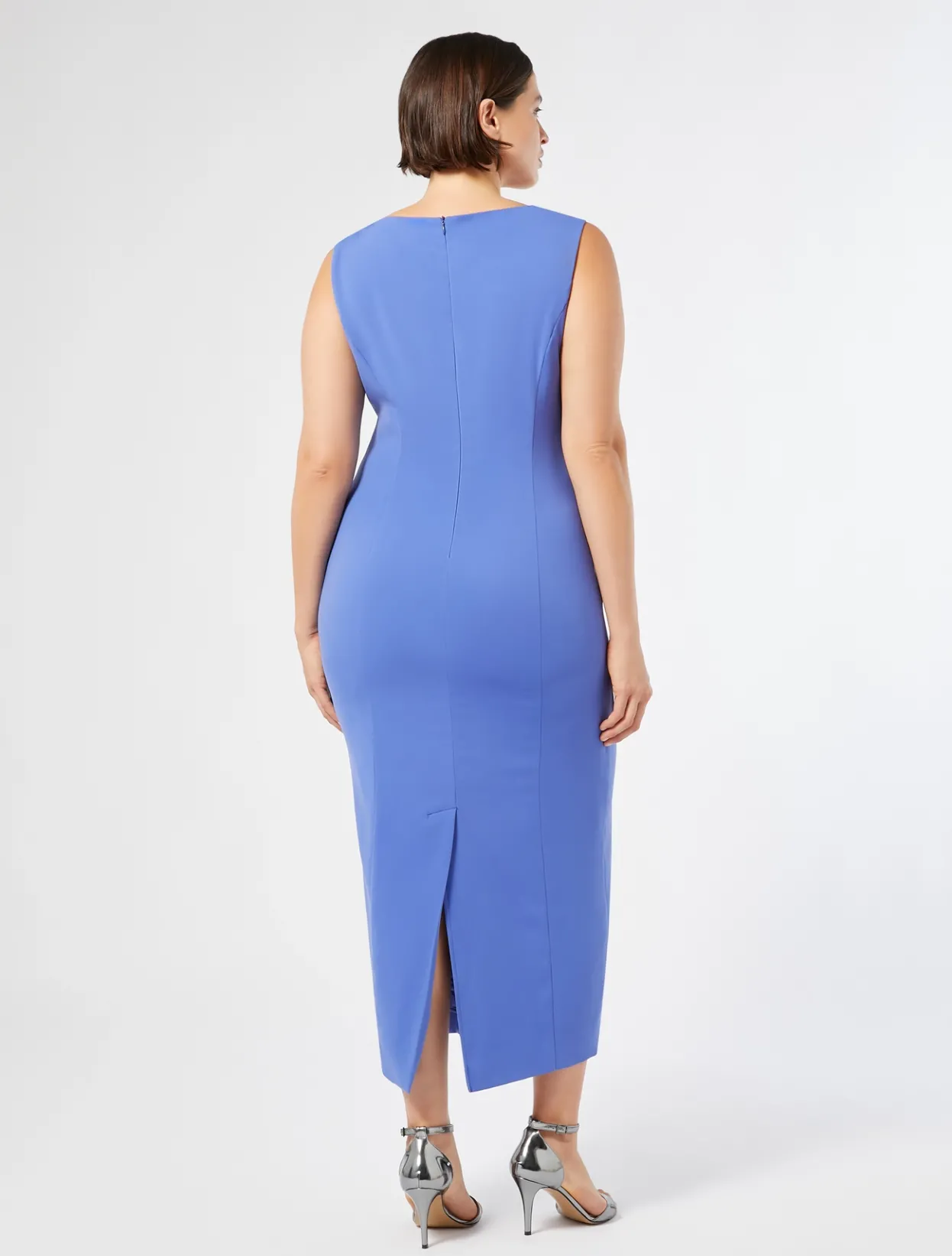 Dresses | Dresses | Marina Rinaldi Crepe dress CORNFLOWERBLUE