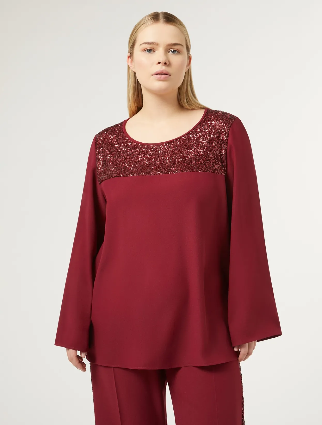 Blouses & Shirts | Blouses & Shirts | Marina Rinaldi Crepe envers satin blouse RUBY