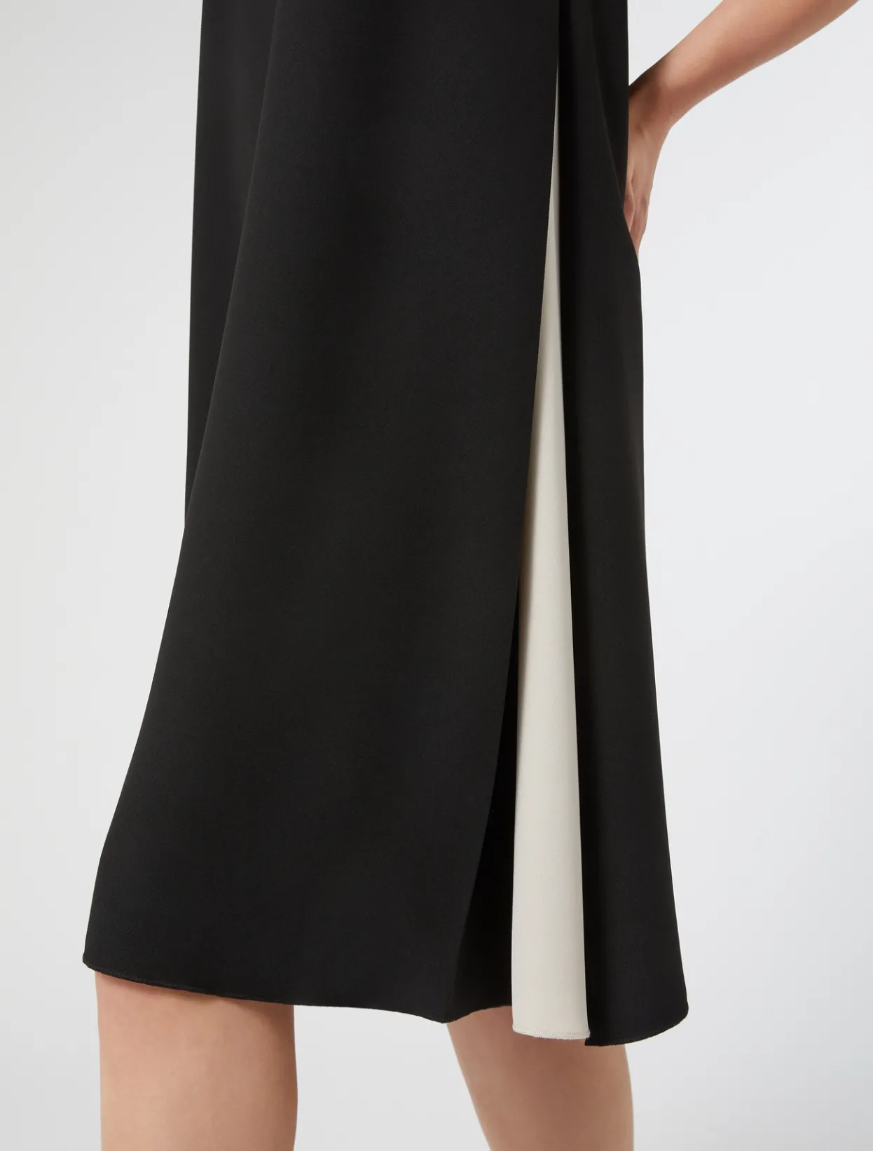 Dresses | Dresses | Marina Rinaldi Crepe envers satin dress BLACK