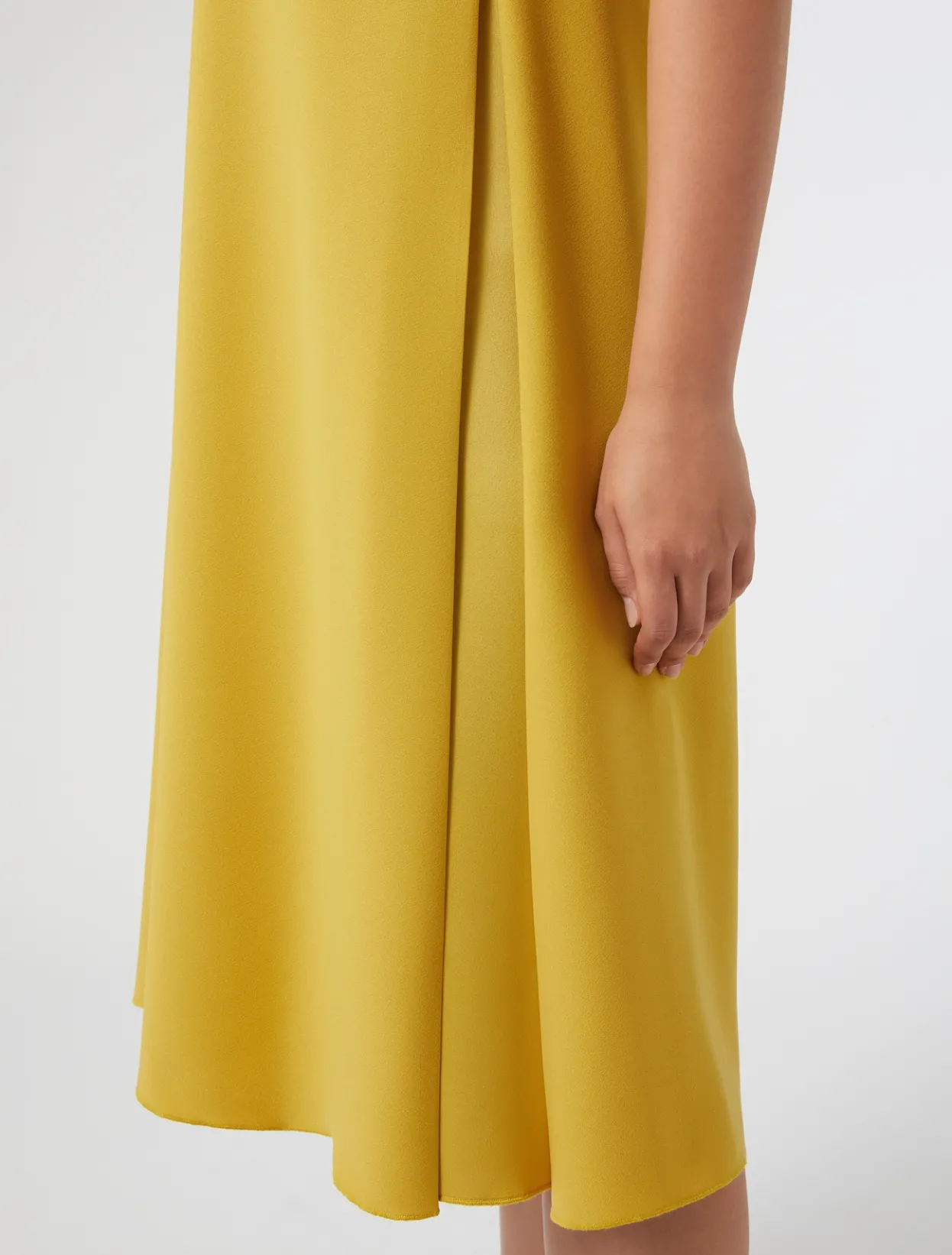 Dresses | Dresses | Marina Rinaldi Crepe envers satin dress GOLD