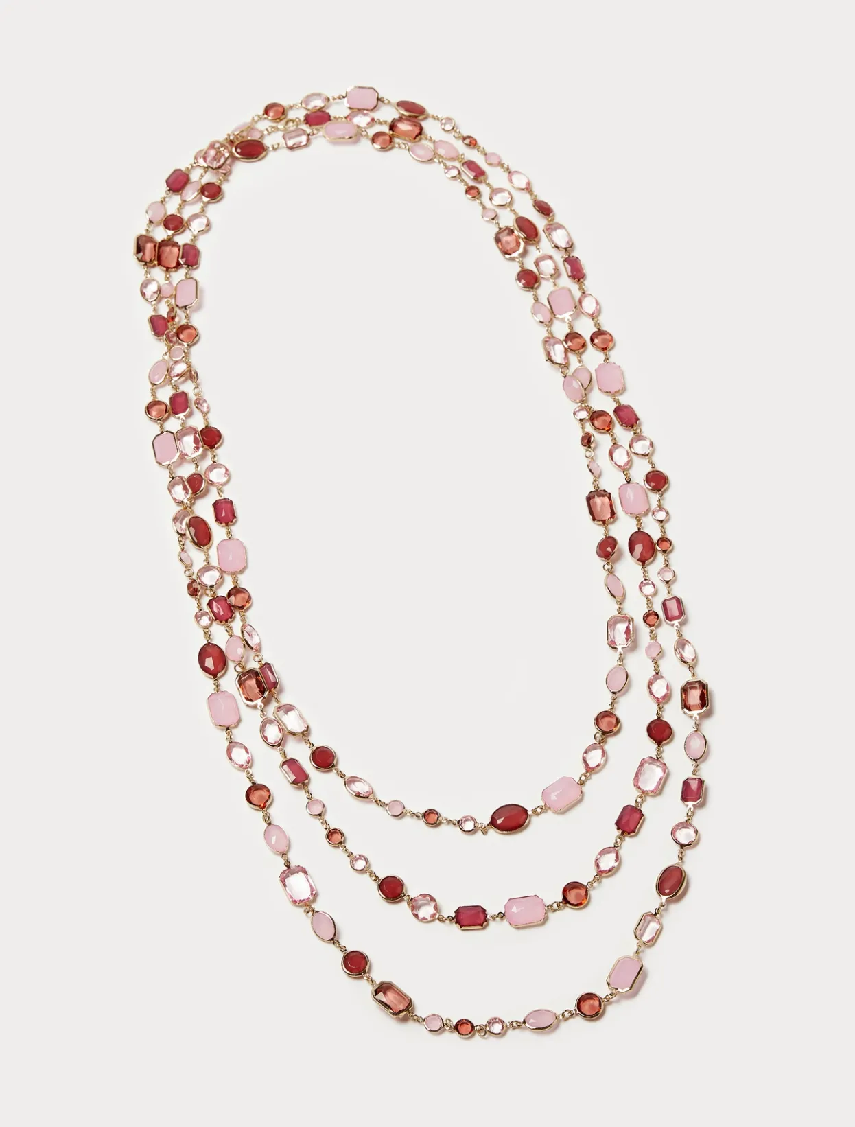 Accessories | Accessories | Marina Rinaldi Crystal-adorned necklace PINK