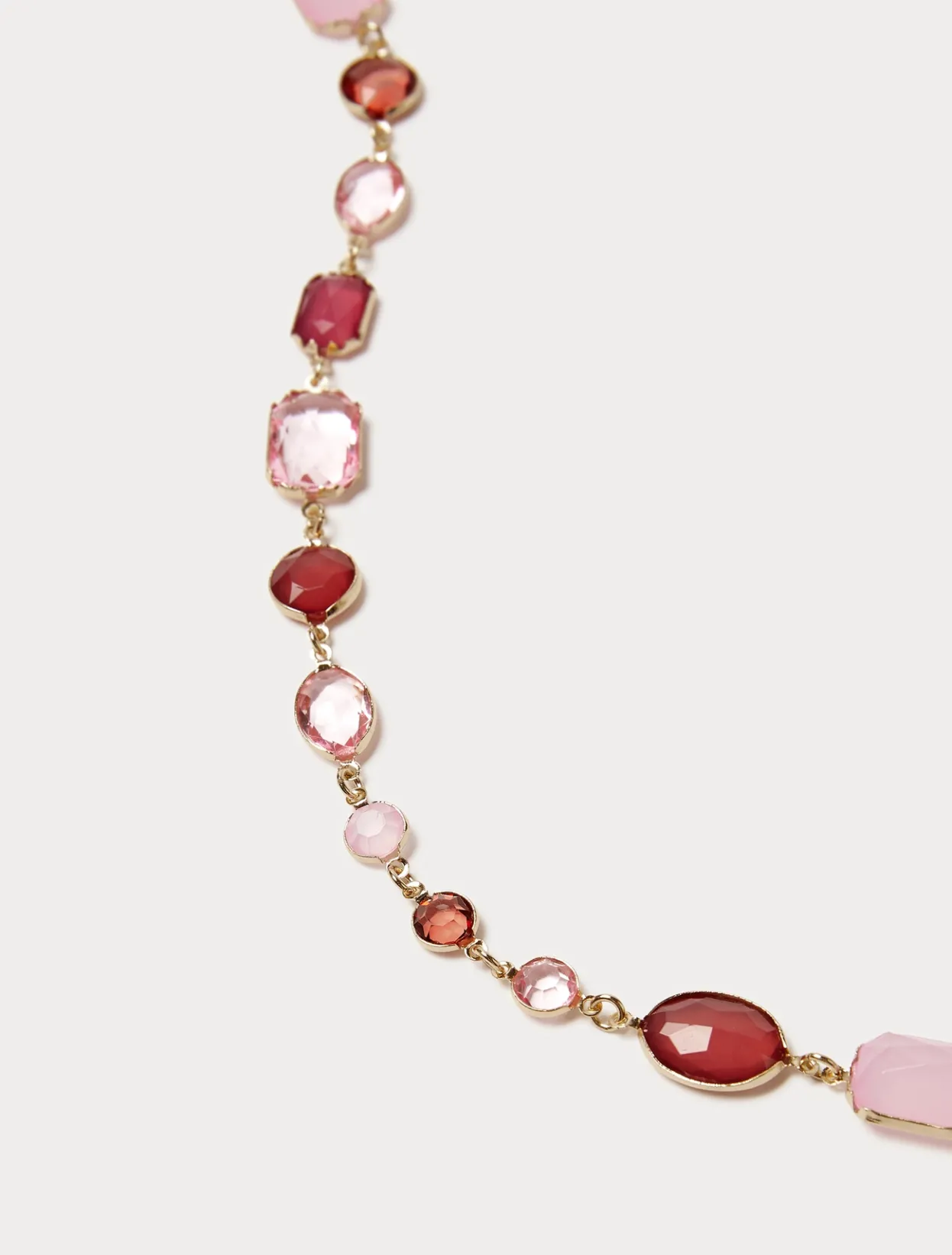 Accessories | Accessories | Marina Rinaldi Crystal-adorned necklace PINK