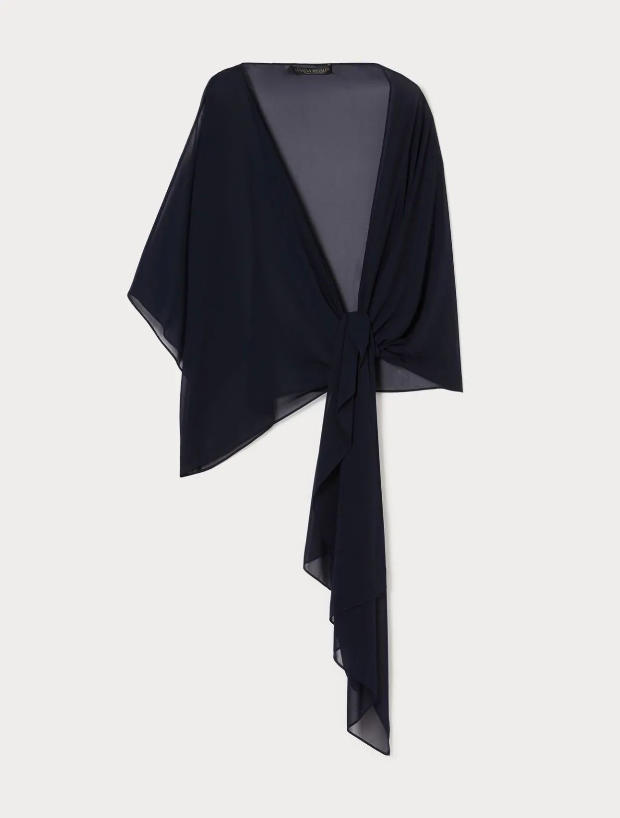 Accessories | Accessories | Marina Rinaldi Georgette stole MIDNIGHTBLUE