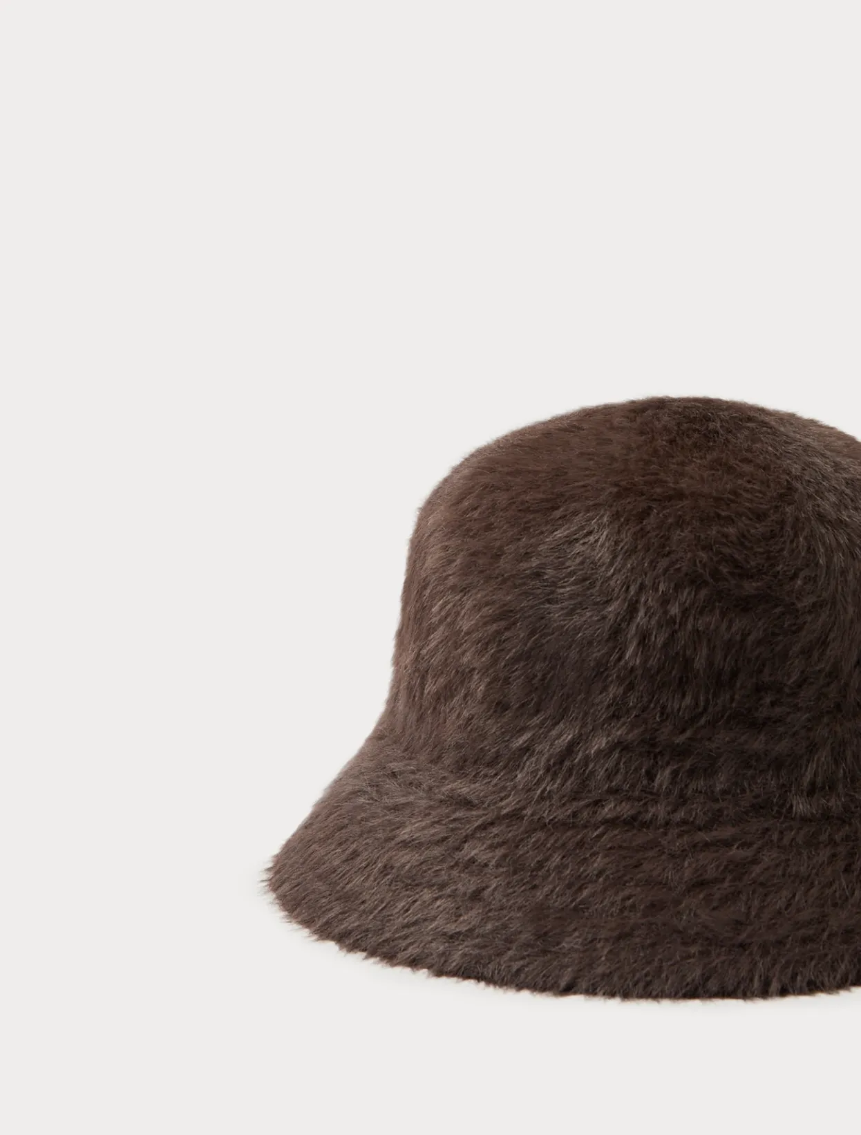 Accessories | Accessories | Marina Rinaldi Hat with soft texture CHOCOLATE