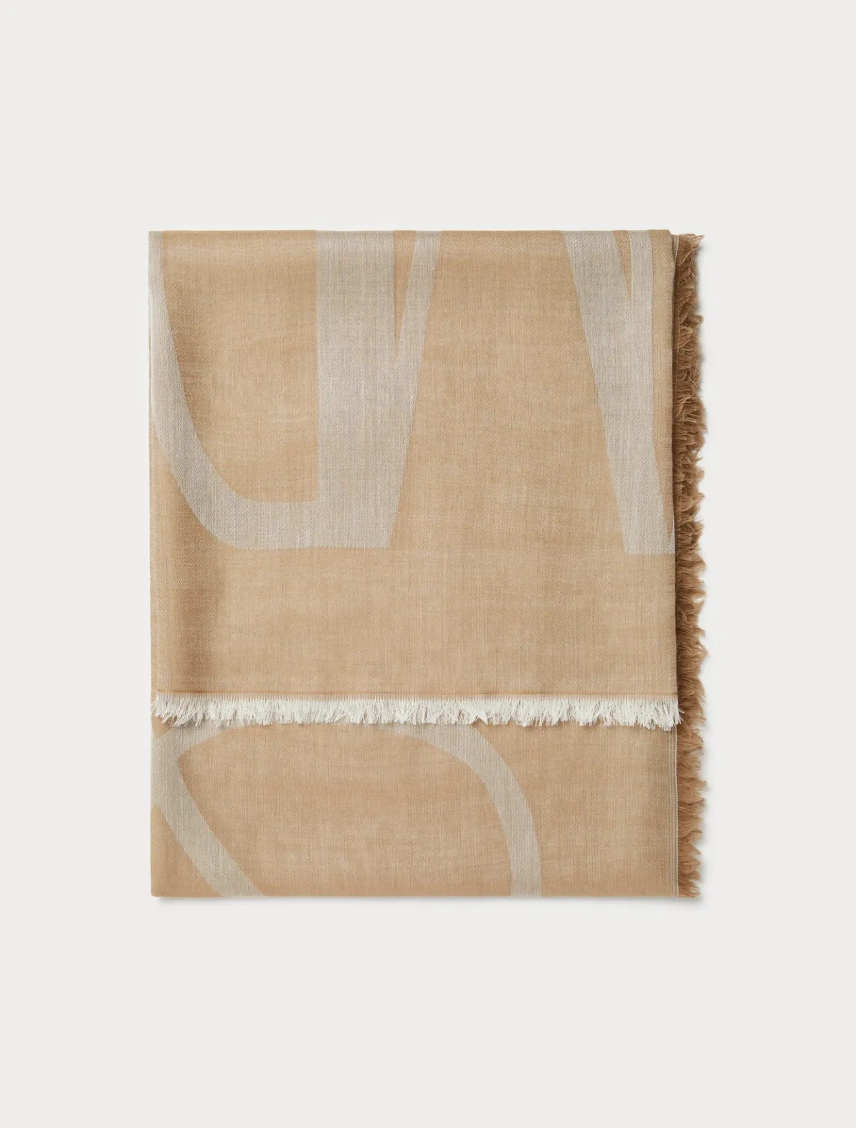 Accessories | Accessories | Marina Rinaldi Jacquard stole in a cashmere blend BEIGE