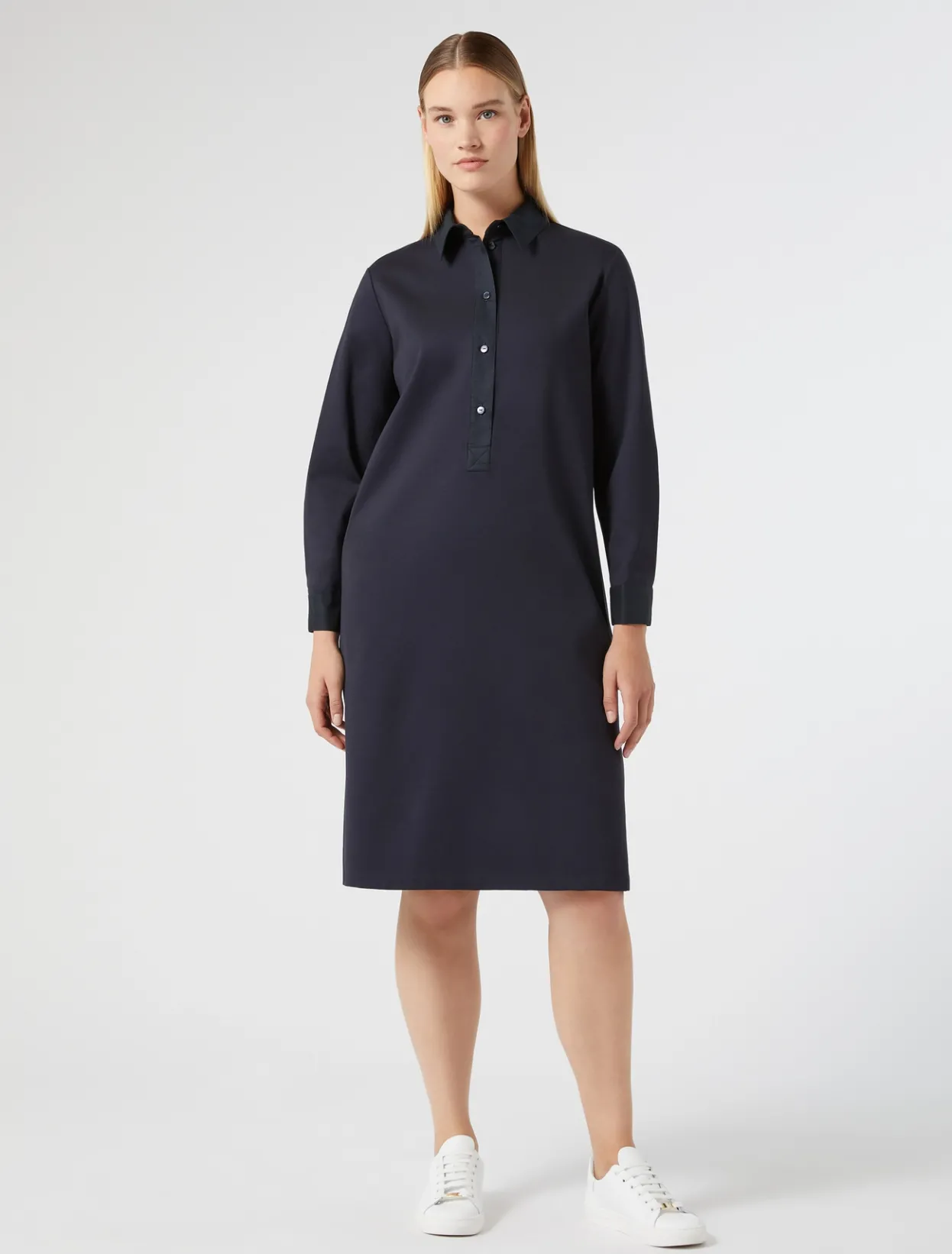 Dresses | Dresses | Marina Rinaldi Jersey dress NAVY