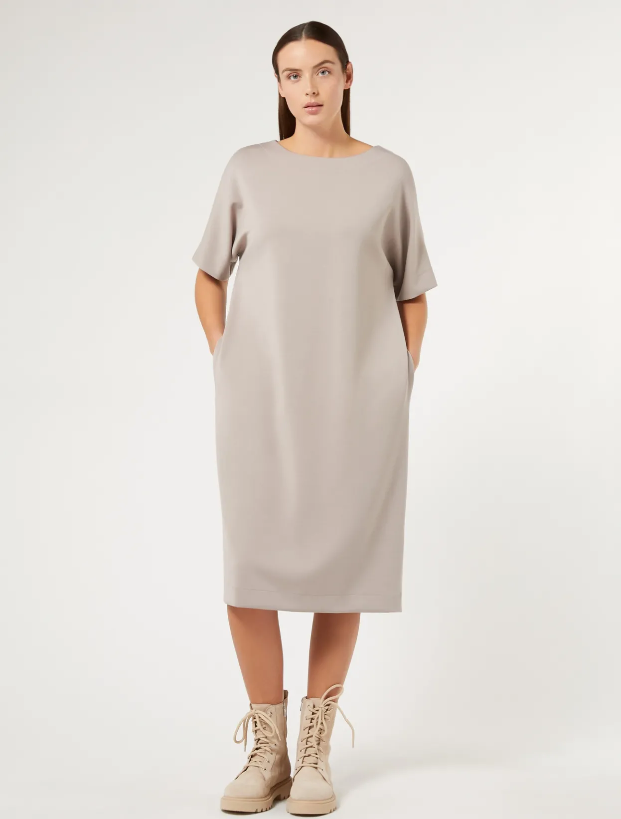 Dresses | Dresses | Marina Rinaldi Jersey dress TURTLEDOVE