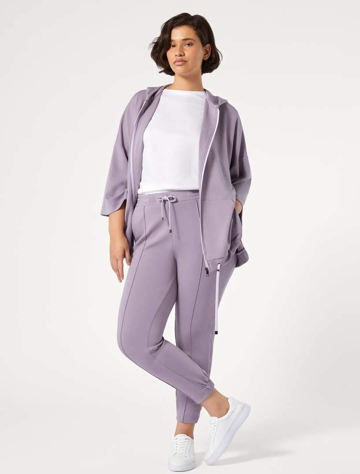 Trousers & Jeans | Trousers & Jeans | Marina Rinaldi Jersey joggers WISTERIA