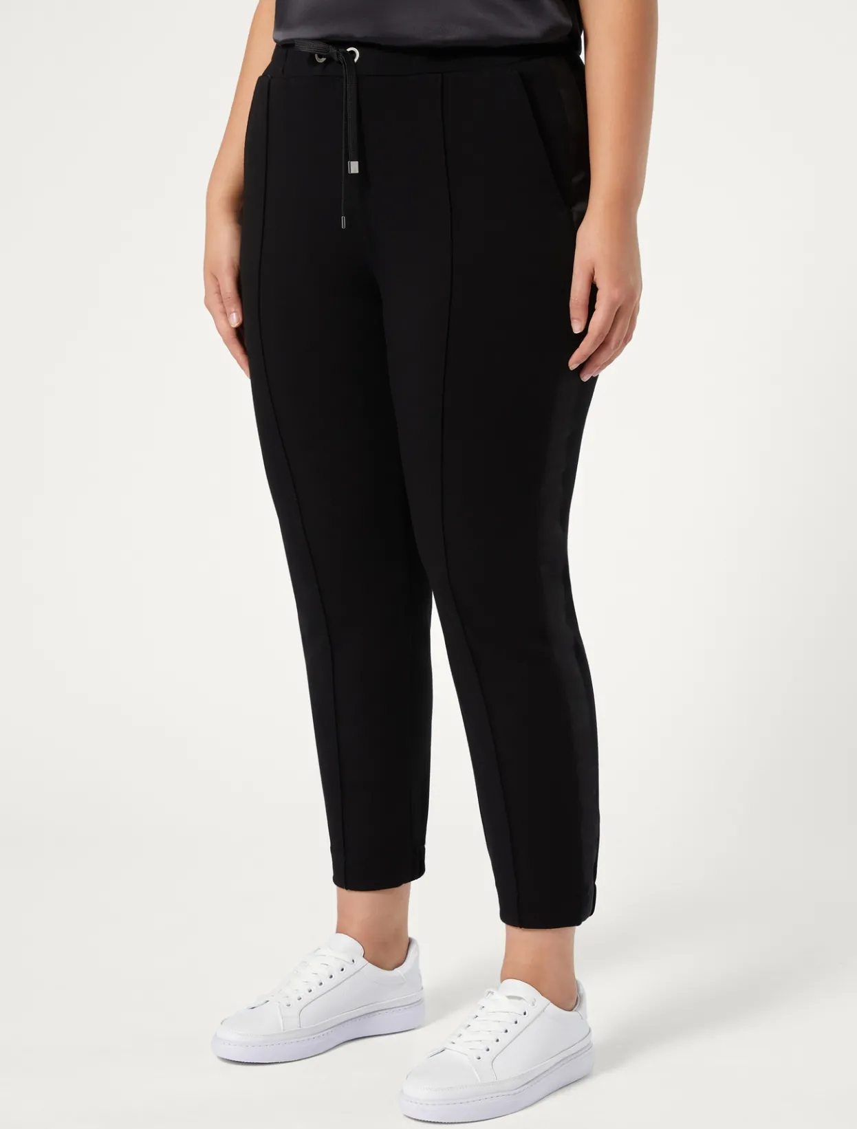 Trousers & Jeans | Trousers & Jeans | Marina Rinaldi Jersey joggers BLACK