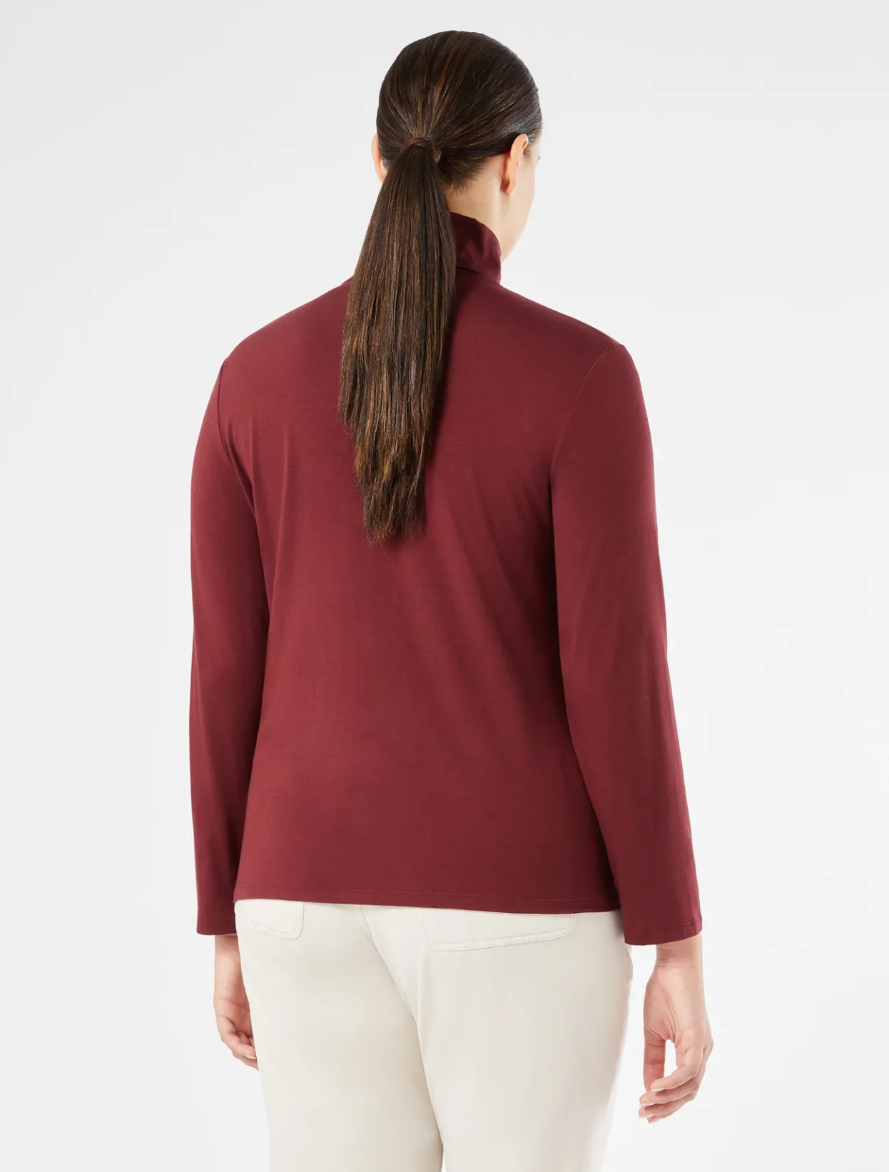 Tops & T-Shirts | Tops & T-Shirts | Marina Rinaldi Jersey jumper AUBERGINE