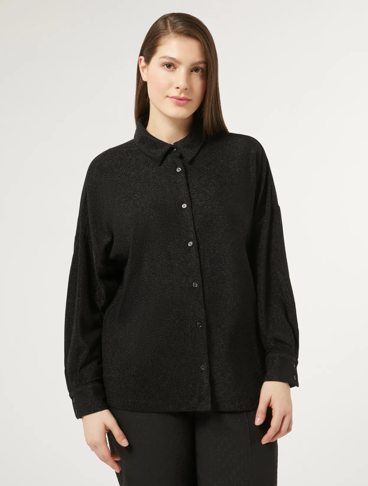 Tops & T-Shirts | Tops & T-Shirts | Marina Rinaldi Jersey shirt BLACK