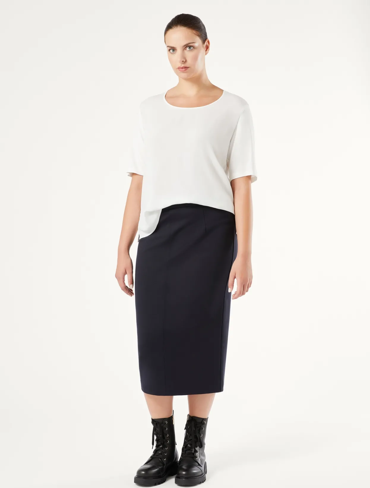 Skirts | Skirts | Marina Rinaldi Jersey skirt ULTRAMARINE