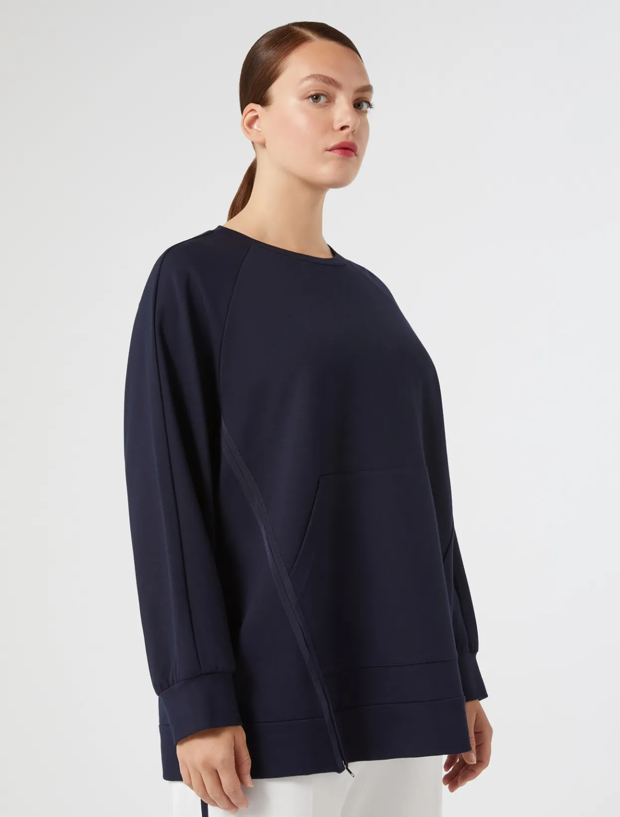 Tops & T-Shirts | Tops & T-Shirts | Marina Rinaldi Jersey sweatshirt MIDNIGHTBLUE