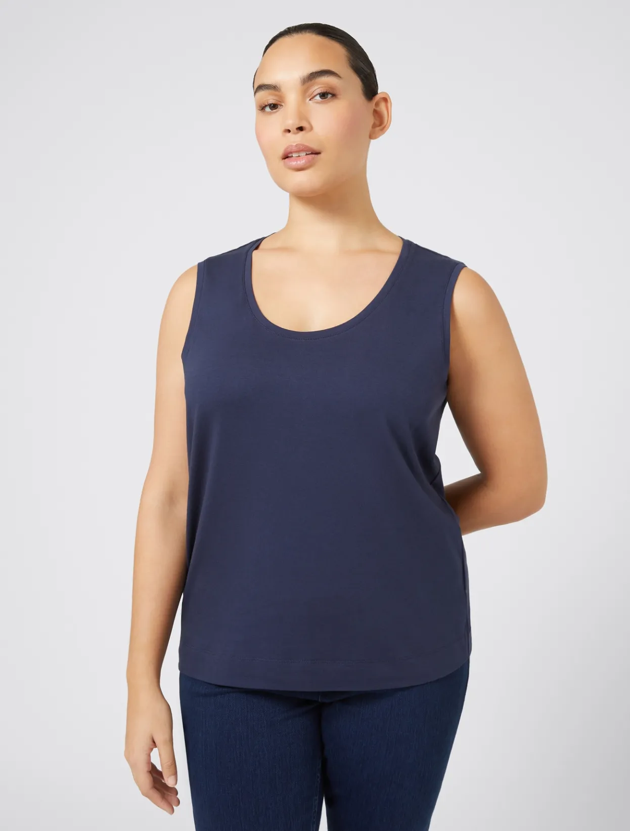 Tops & T-Shirts | Tops & T-Shirts | Marina Rinaldi Jersey top CORNFLOWERBLUE