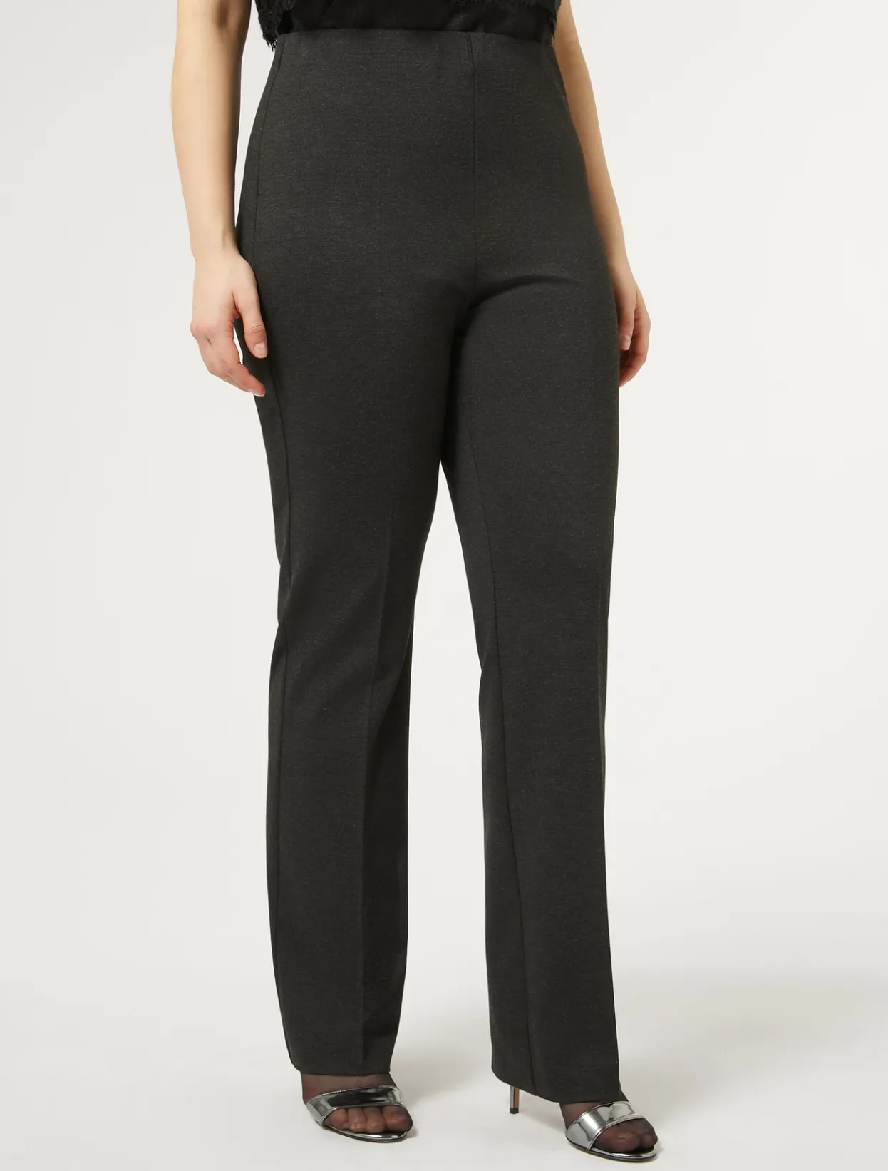 Trousers & Jeans | Trousers & Jeans | Marina Rinaldi Jersey trousers DARKGREY