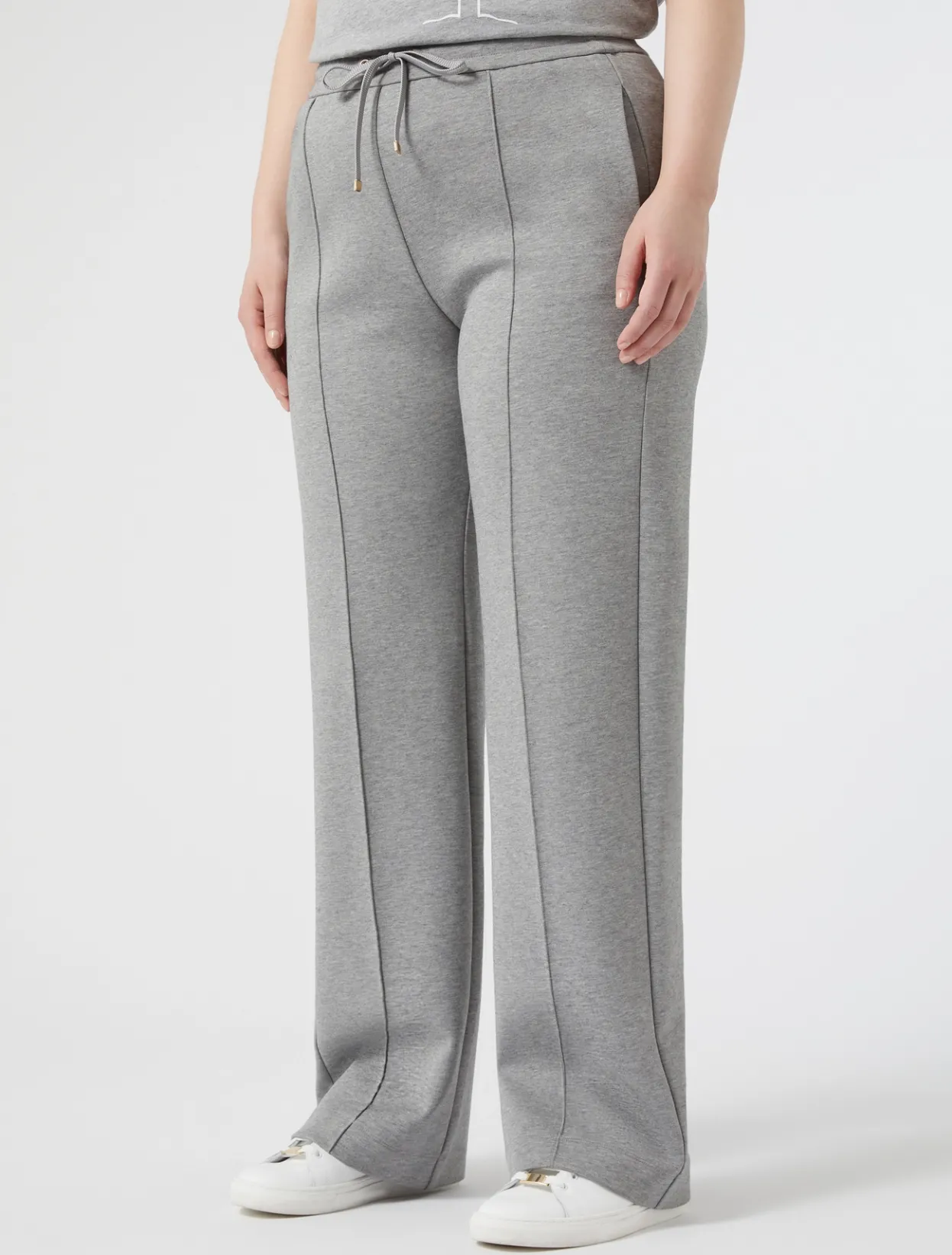 Trousers & Jeans | Trousers & Jeans | Marina Rinaldi Jersey trousers LIGHTGREY