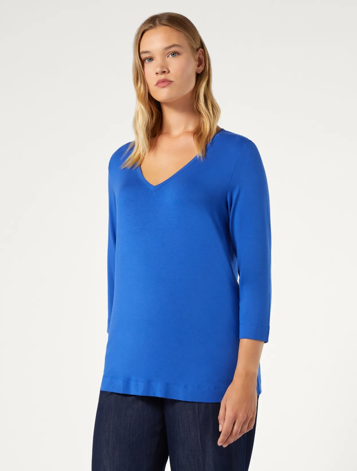 Tops & T-Shirts | Tops & T-Shirts | Marina Rinaldi Jersey T-shirt CHINABLUE