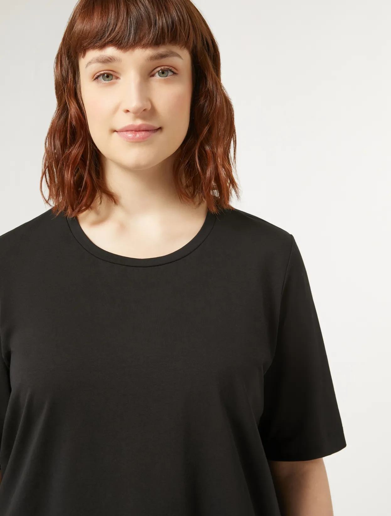 Tops & T-Shirts | Tops & T-Shirts | Marina Rinaldi Jersey T-shirt BLACK