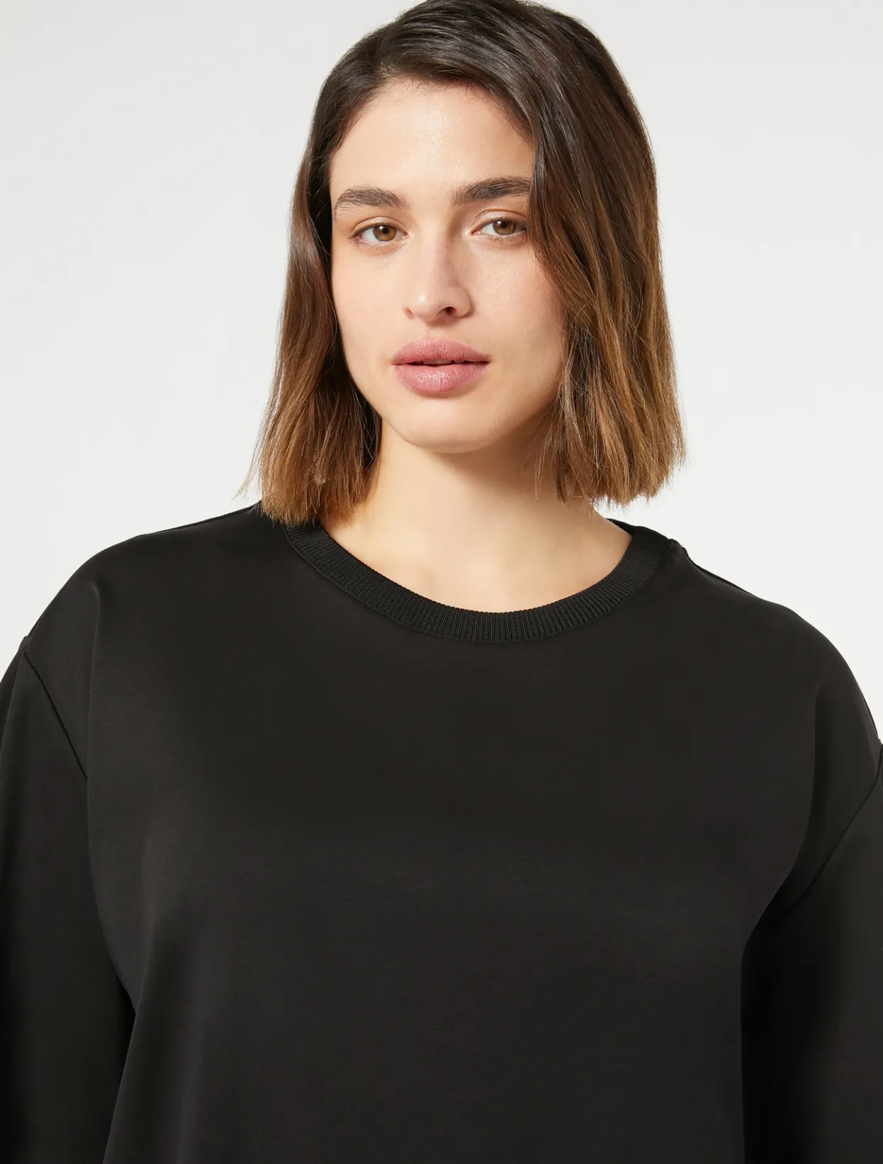 Tops & T-Shirts | Tops & T-Shirts | Marina Rinaldi Jersey T-shirt BLACK