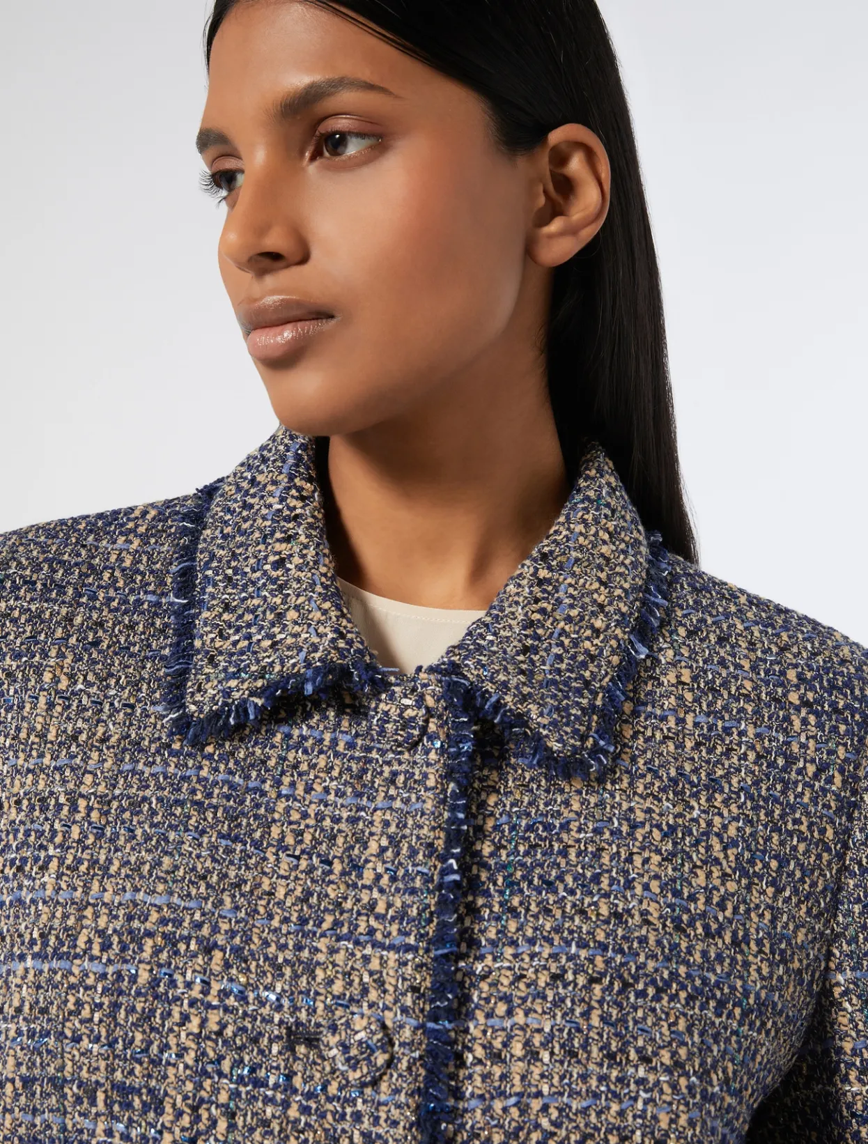 Jacket & Blazers | Jacket & Blazers | Marina Rinaldi Knit fabric jacket MIDNIGHTBLUE