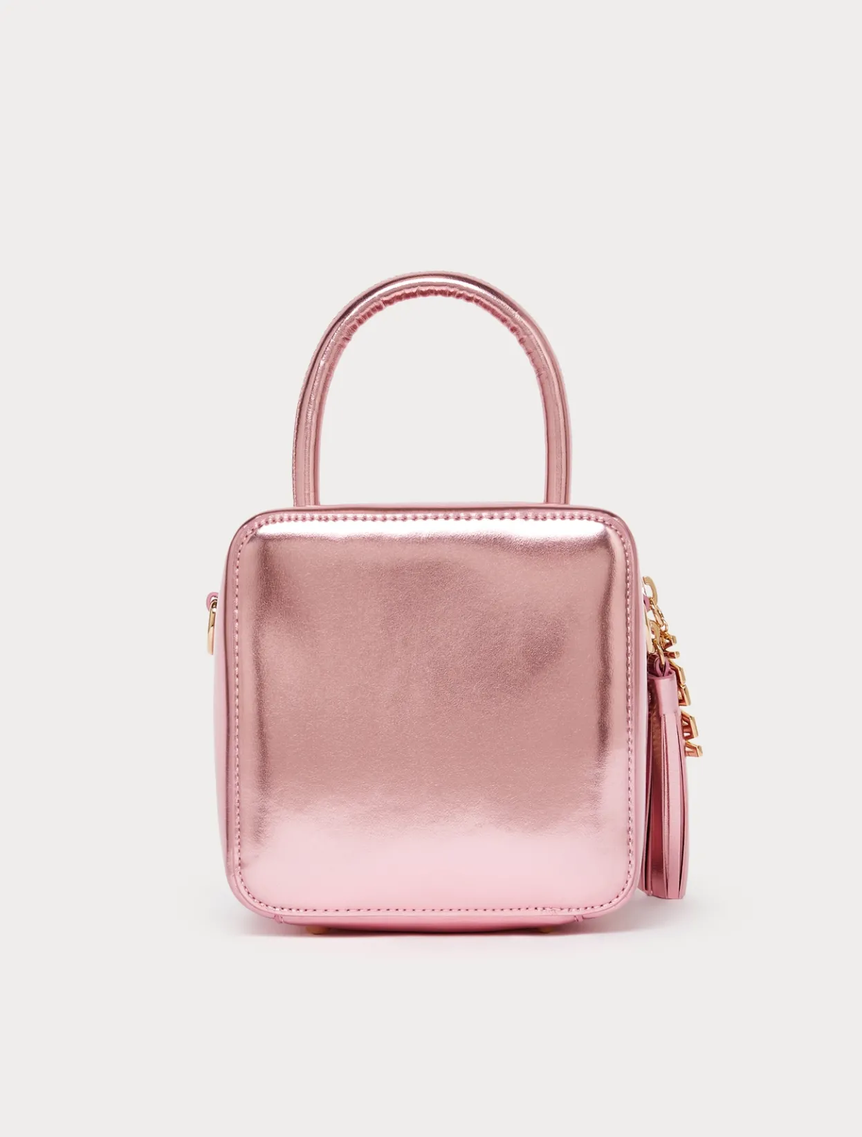 Accessories | Accessories | Marina Rinaldi Laminated cube bag PINK