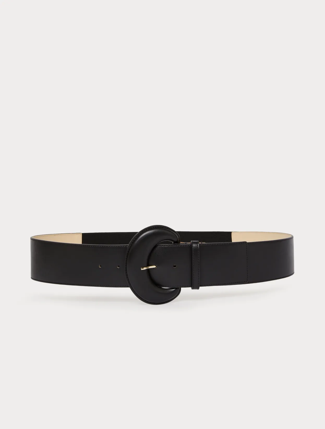 Accessories | Accessories | Marina Rinaldi Leather belt BLACK