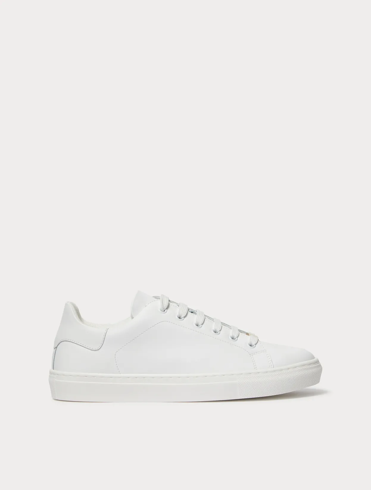 Accessories | Accessories | Marina Rinaldi Leather sneakers OPTICALWHITE