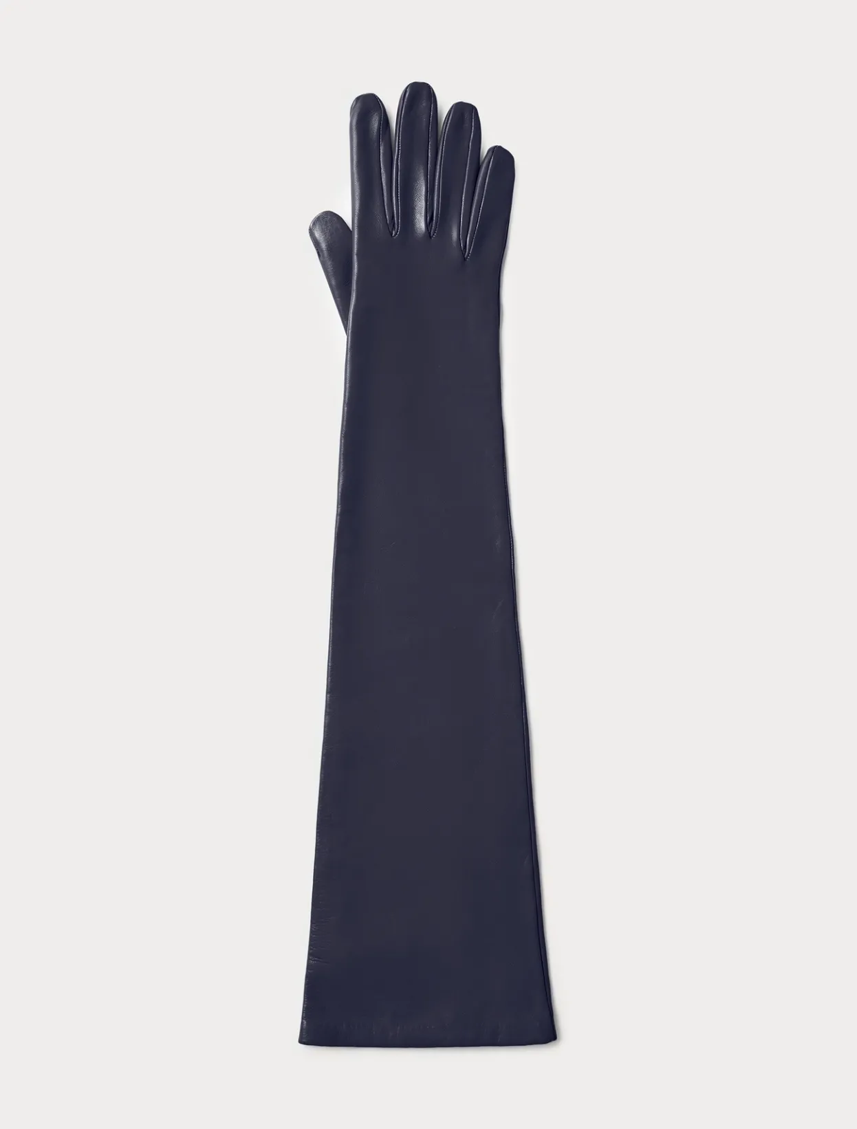 Accessories | Accessories | Marina Rinaldi Long Nappa leather gloves ULTRAMARINE