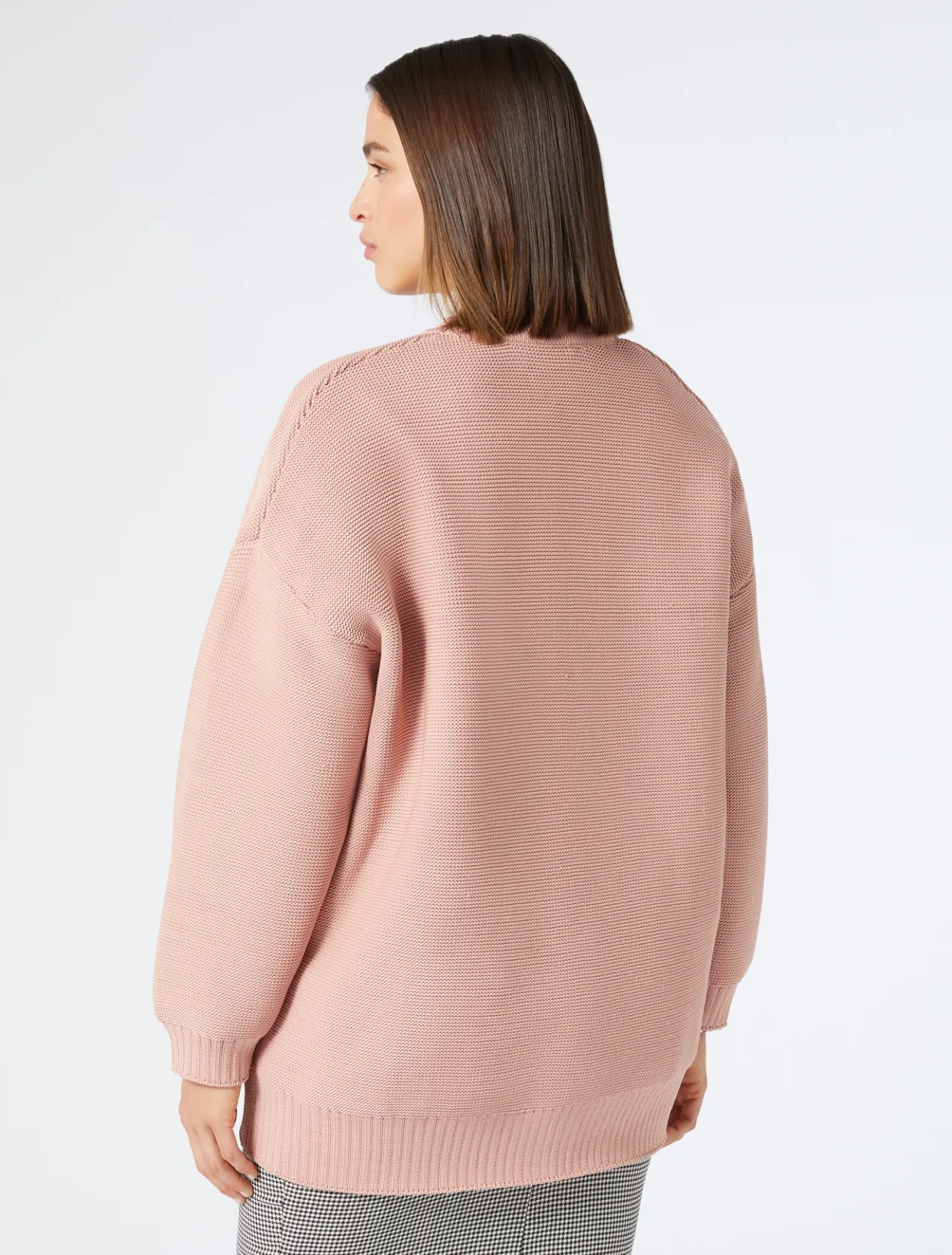 Knitwear | Knitwear | Marina Rinaldi Neoprene yarn cardigan NUDO