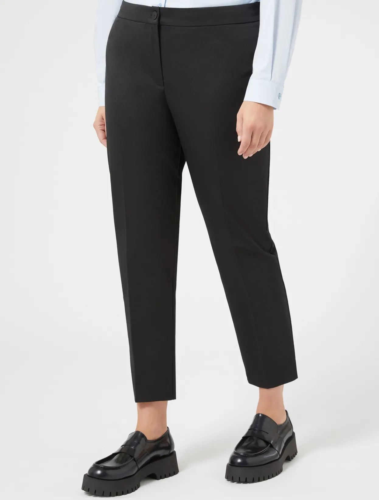 Trousers And Skirts | Trousers & Jeans | Marina Rinaldi Ottoman trousers BLACK