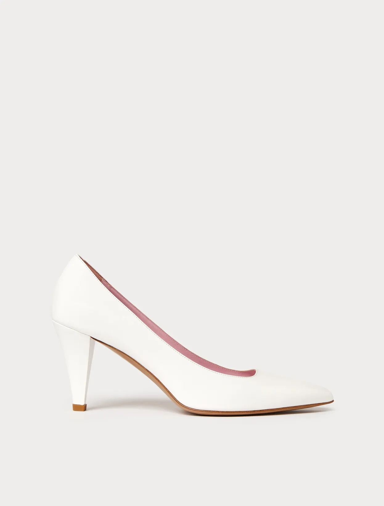 Accessories | Accessories | Marina Rinaldi Patent leather court shoes WHITE