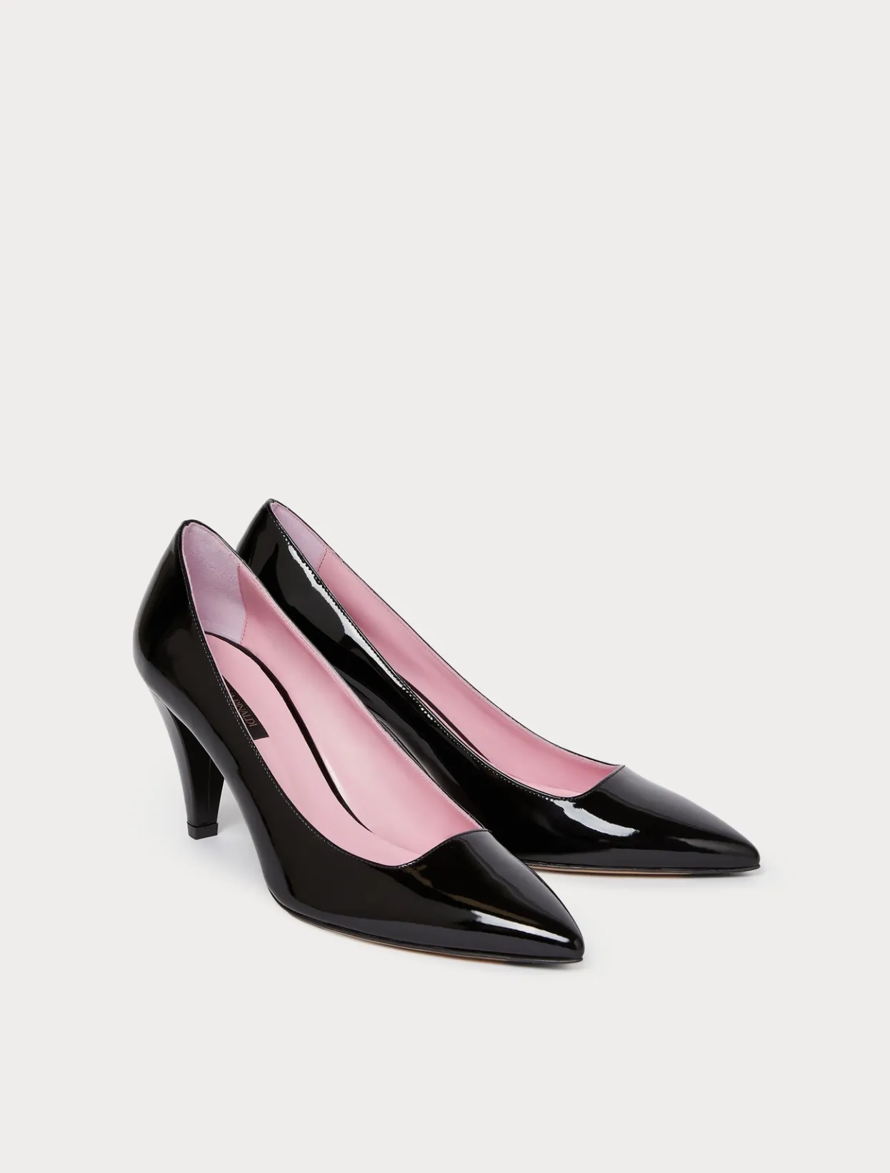 Accessories | Accessories | Marina Rinaldi Patent leather court shoes BLACK