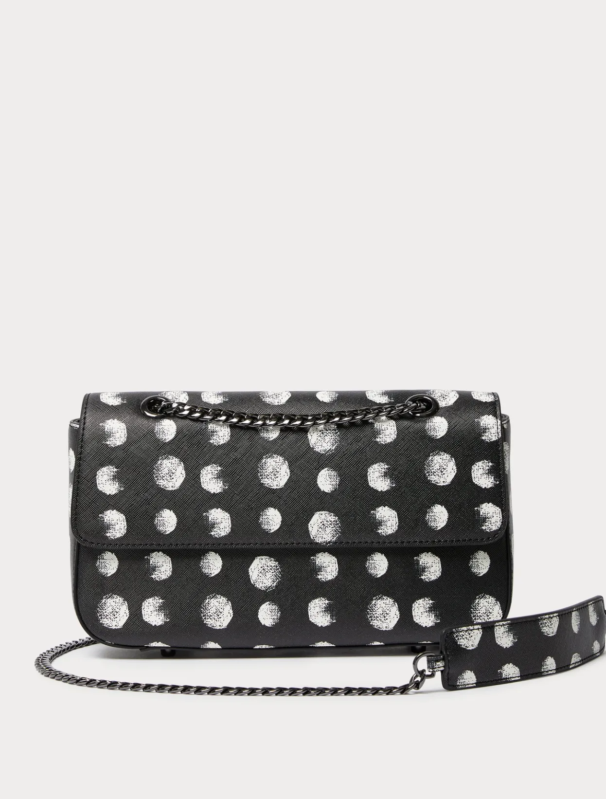 Accessories | Accessories | Marina Rinaldi Polka-dot print bag BLACK