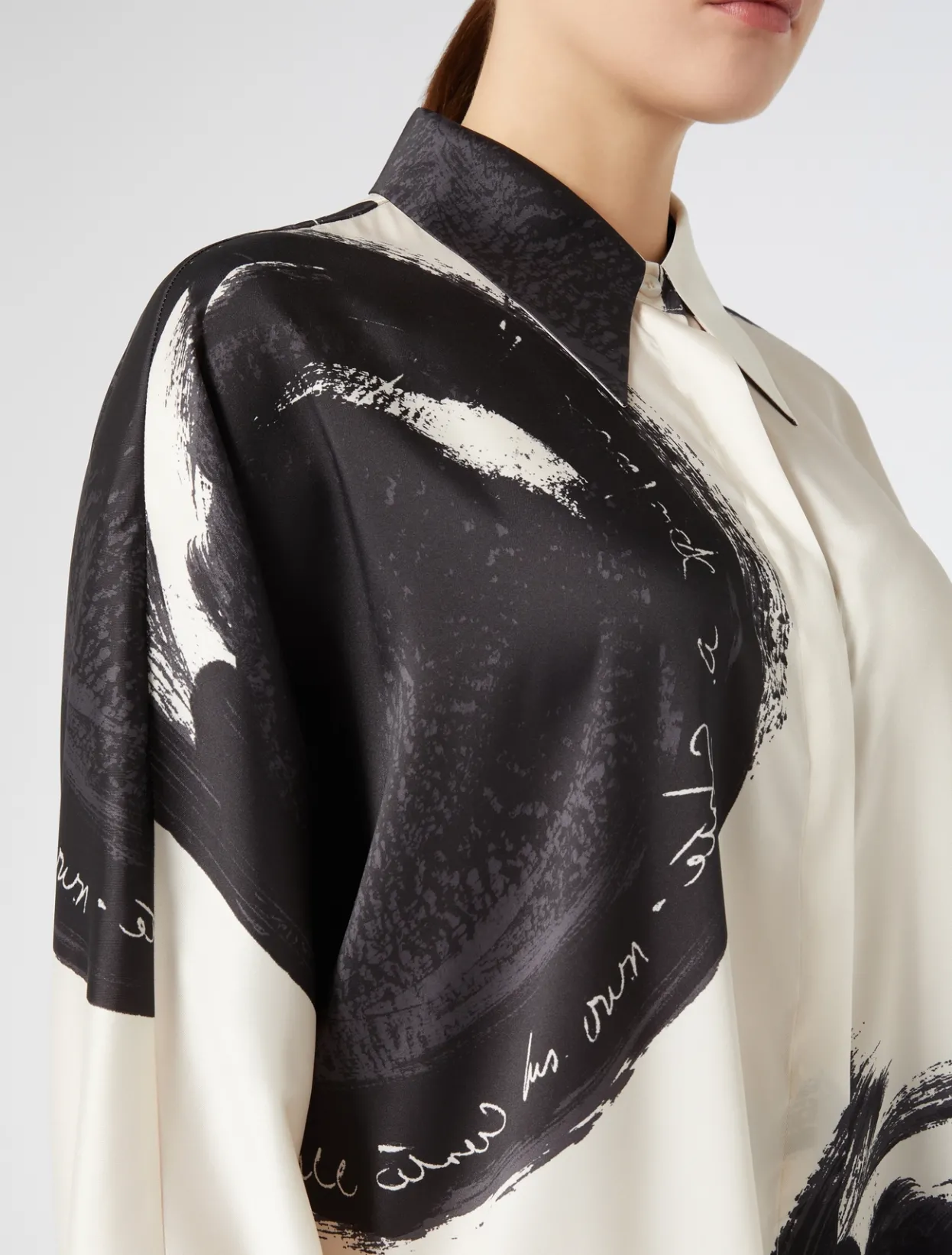 Blouses & Shirts | Blouses & Shirts | Marina Rinaldi Printed twill shirt IVORY