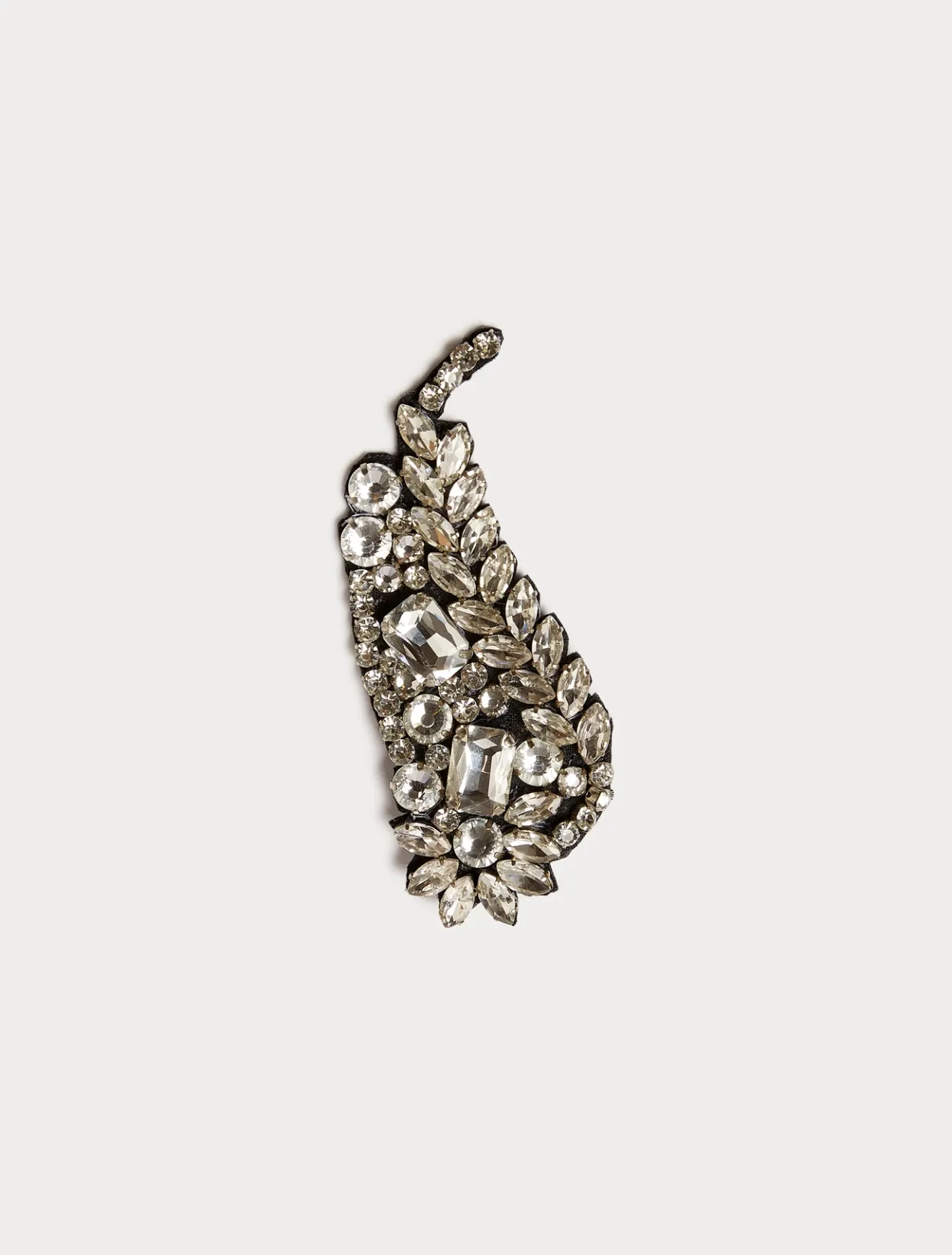 Accessories | Accessories | Marina Rinaldi Rhinestone brooch BLACK