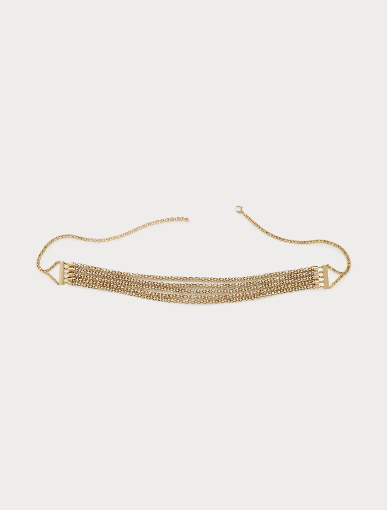 Accessories | Accessories | Marina Rinaldi Rhinestone jewel belt BEIGEGOLDEN