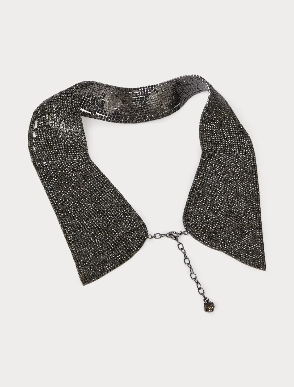 Accessories | Accessories | Marina Rinaldi Rhinestone pavé neckline CRYSTALBLACK