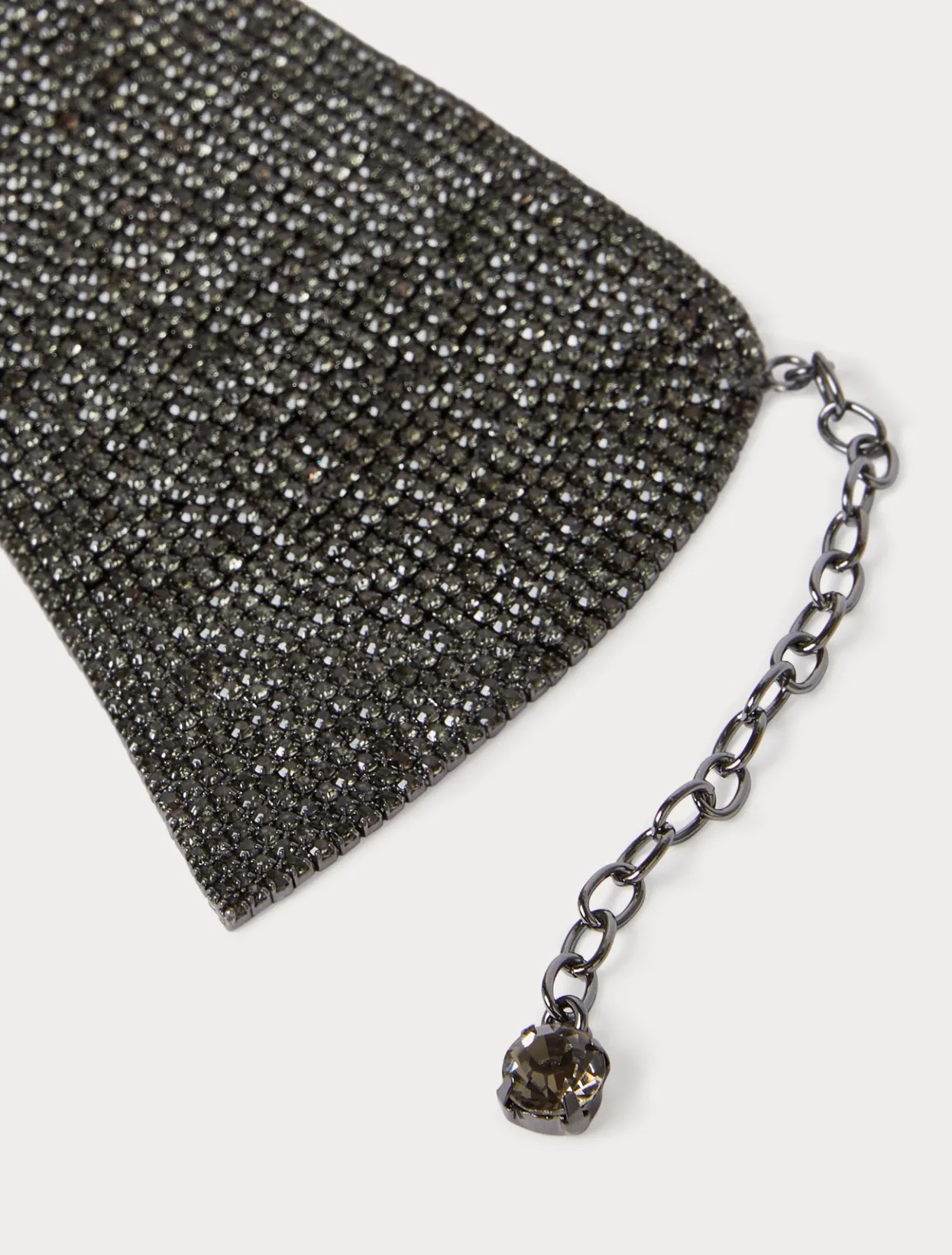 Accessories | Accessories | Marina Rinaldi Rhinestone pavé neckline CRYSTALBLACK