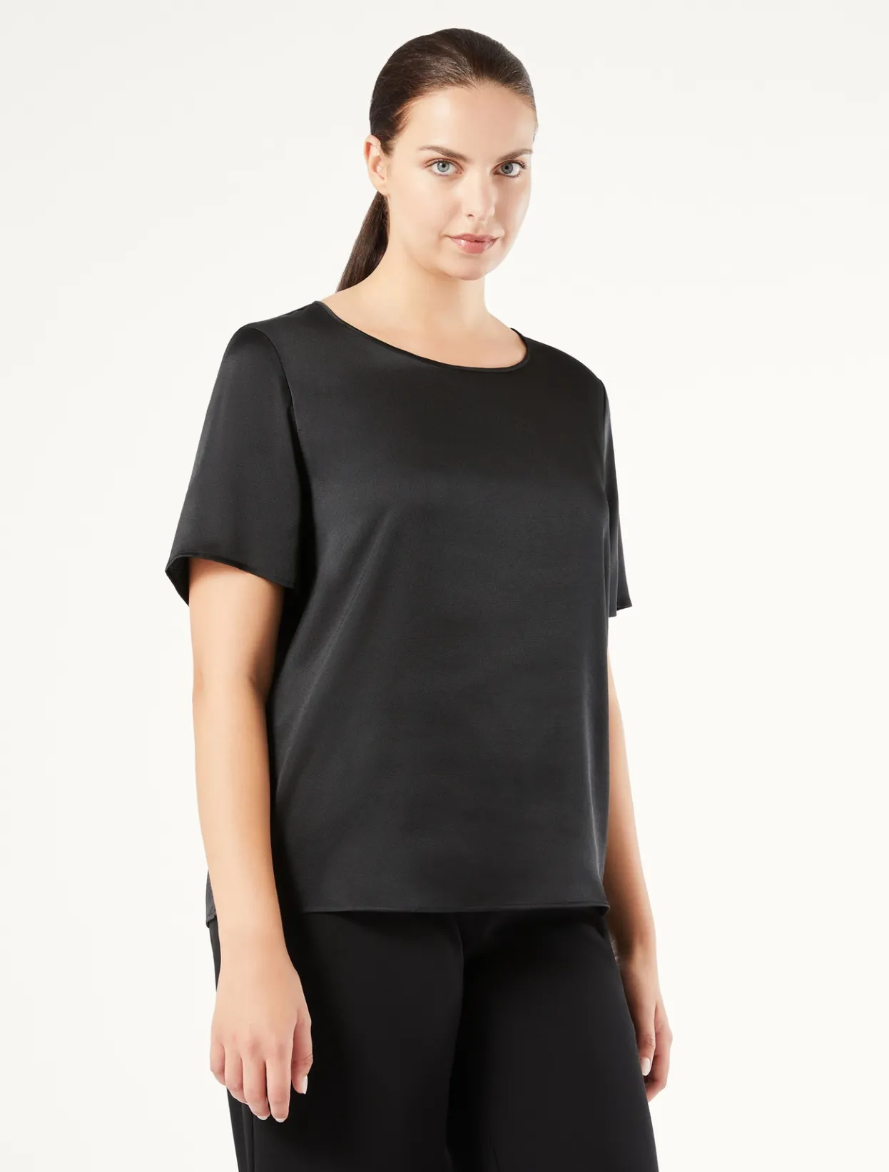 Blouses & Shirts | Blouses & Shirts | Marina Rinaldi Satin blouse BLACK